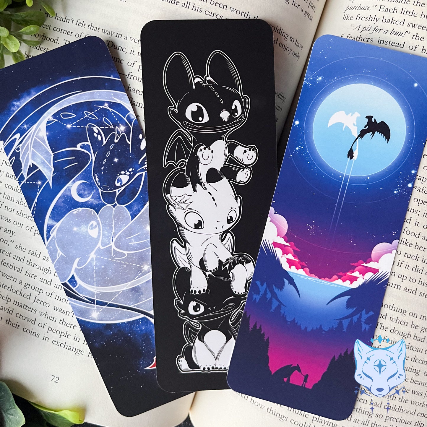 HTTYD Paper Bookmarks