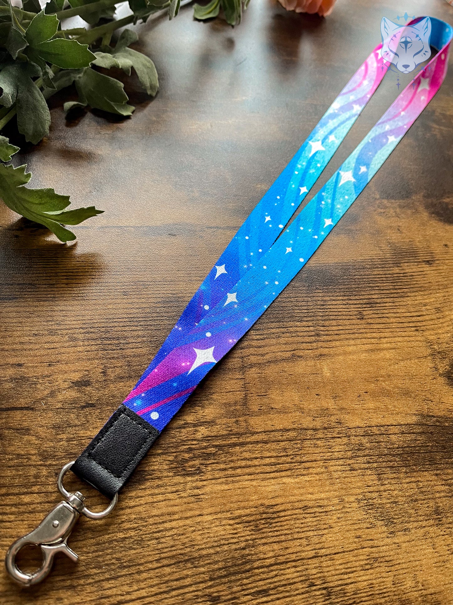 Blue & Pink Stars | Recycled Plastic Lanyard