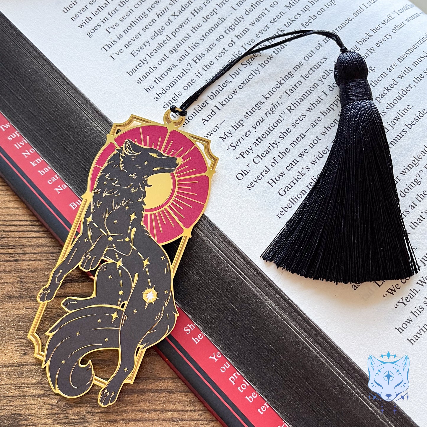 Lupus Bookmark | Black