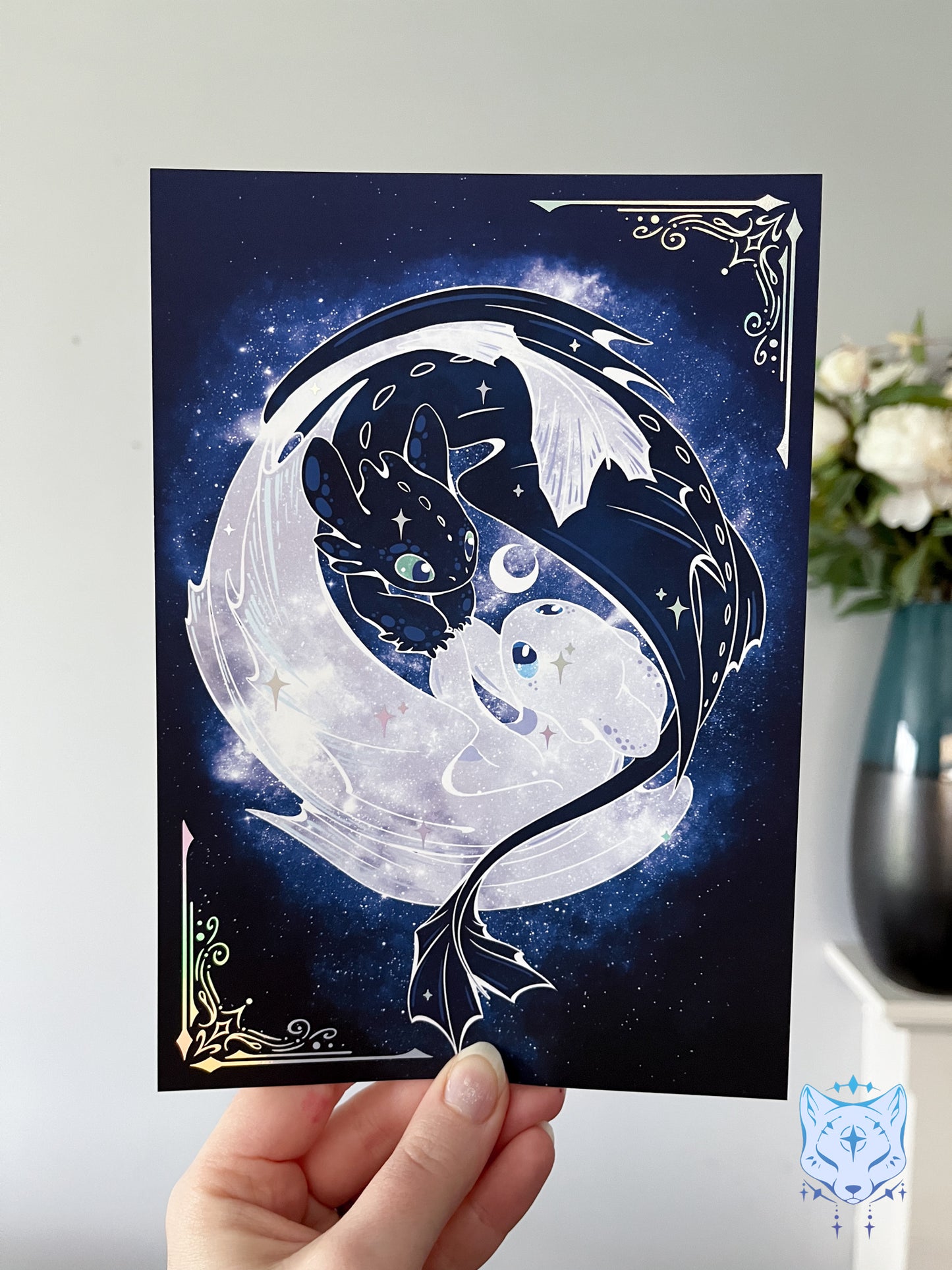 HTTYD - A5 Holographic Foil prints