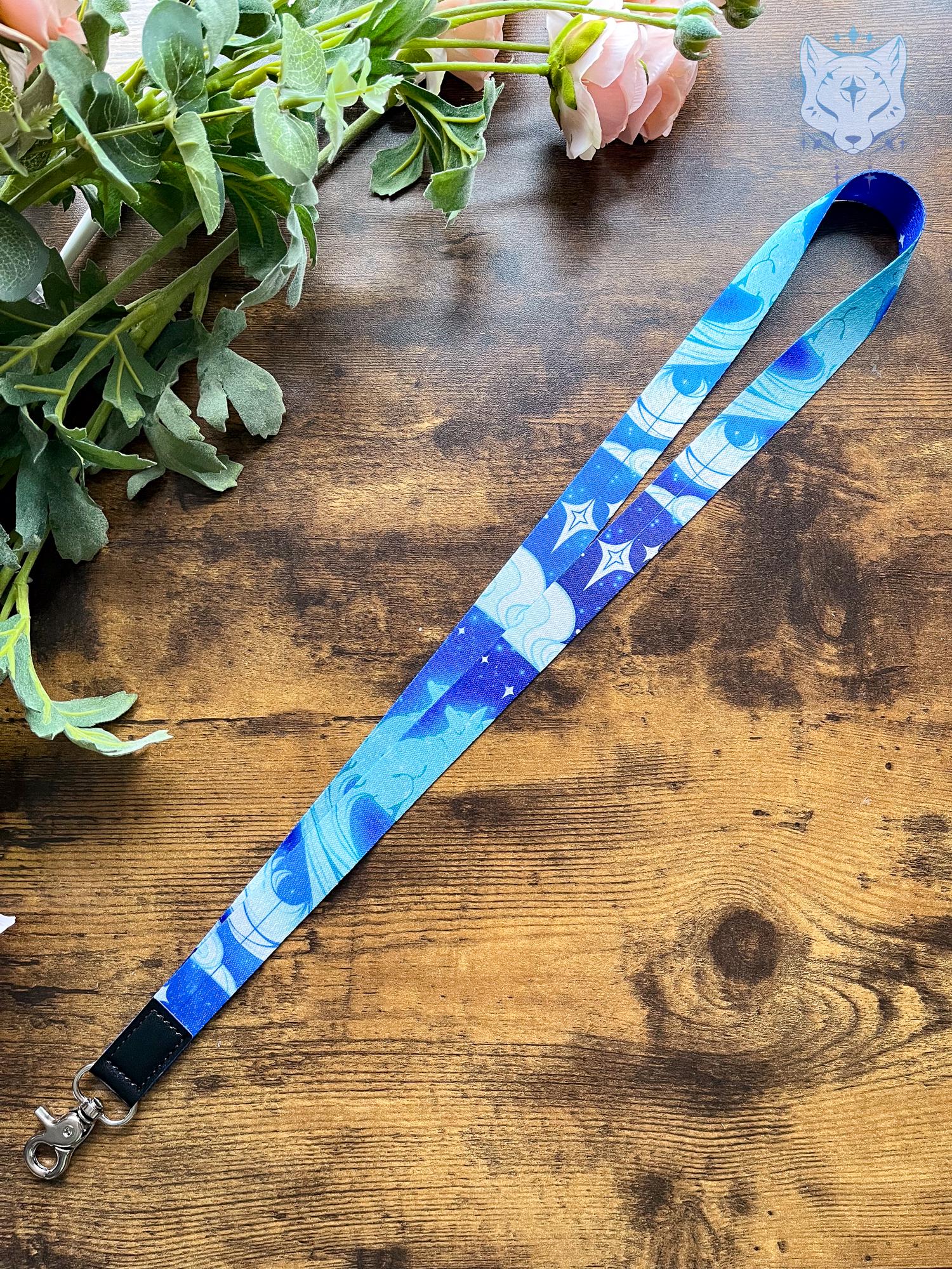 Sitting Fox Recycled Plastic Lanyard