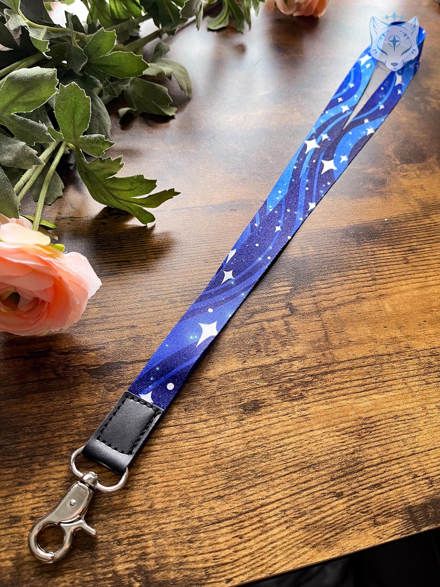 Blue Star Recycled Plastic Lanyard | rPET Lanyard | 90cm x 2cm