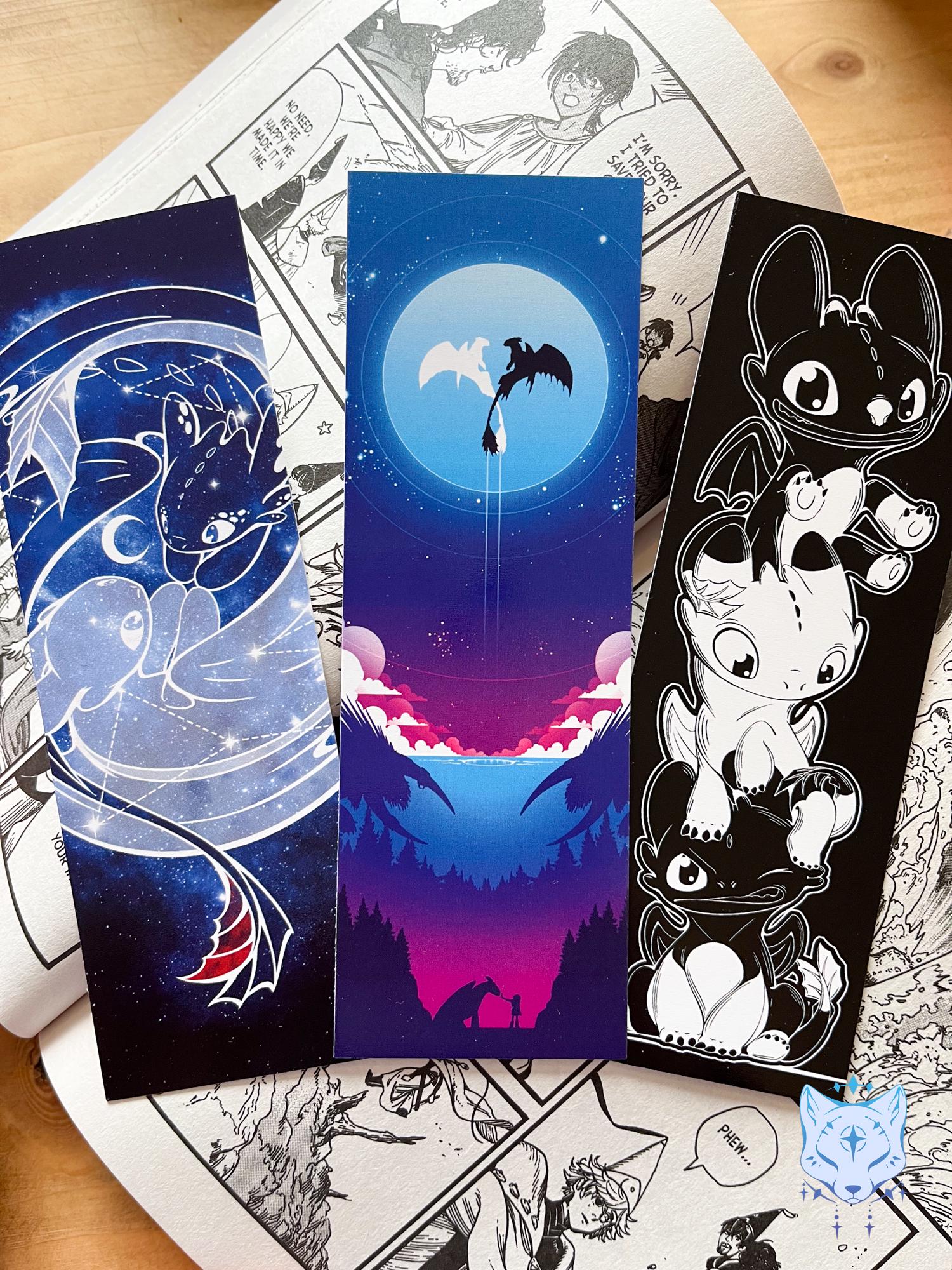 HTTYD Paper Bookmarks