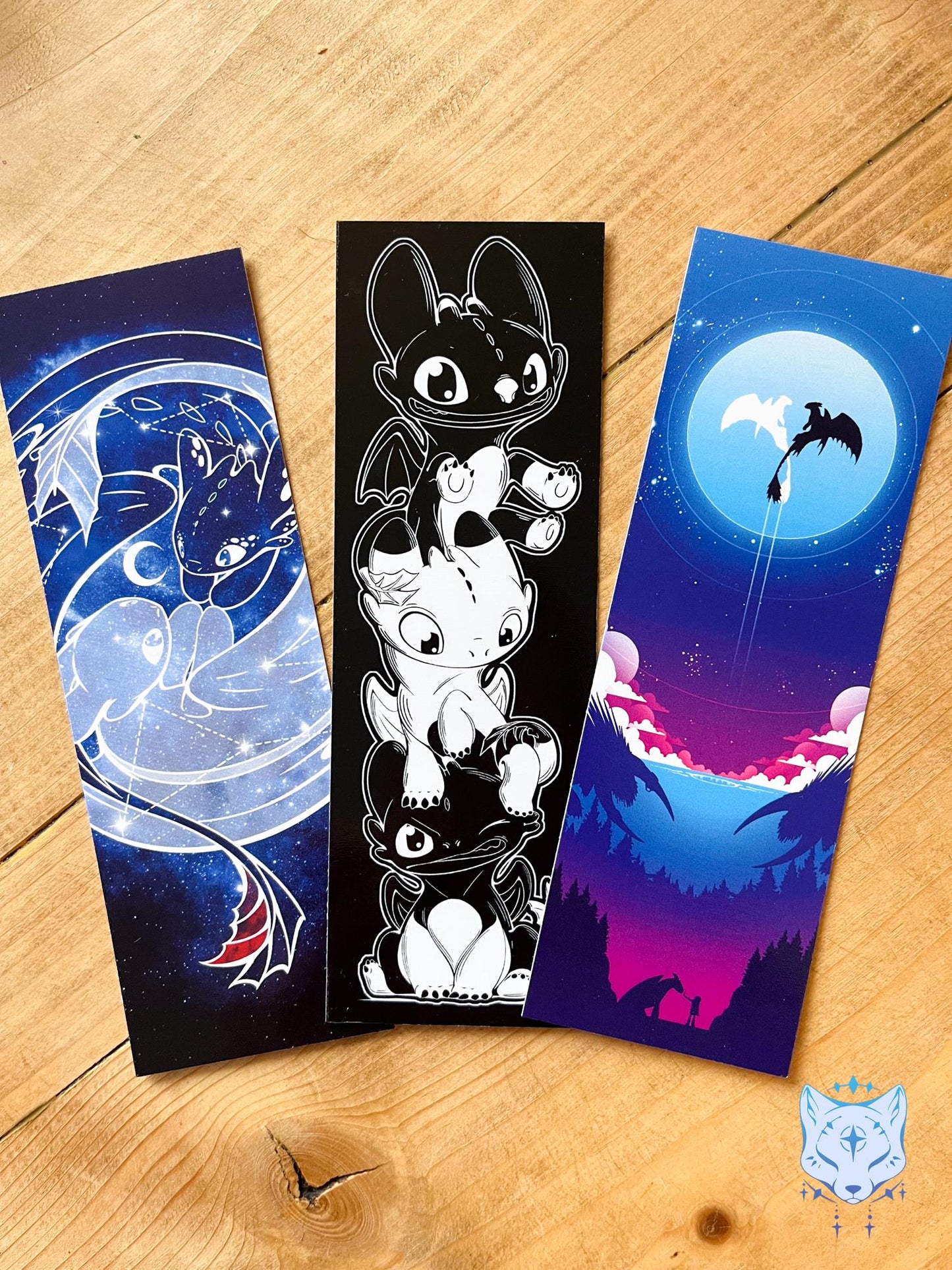 HTTYD Paper Bookmarks