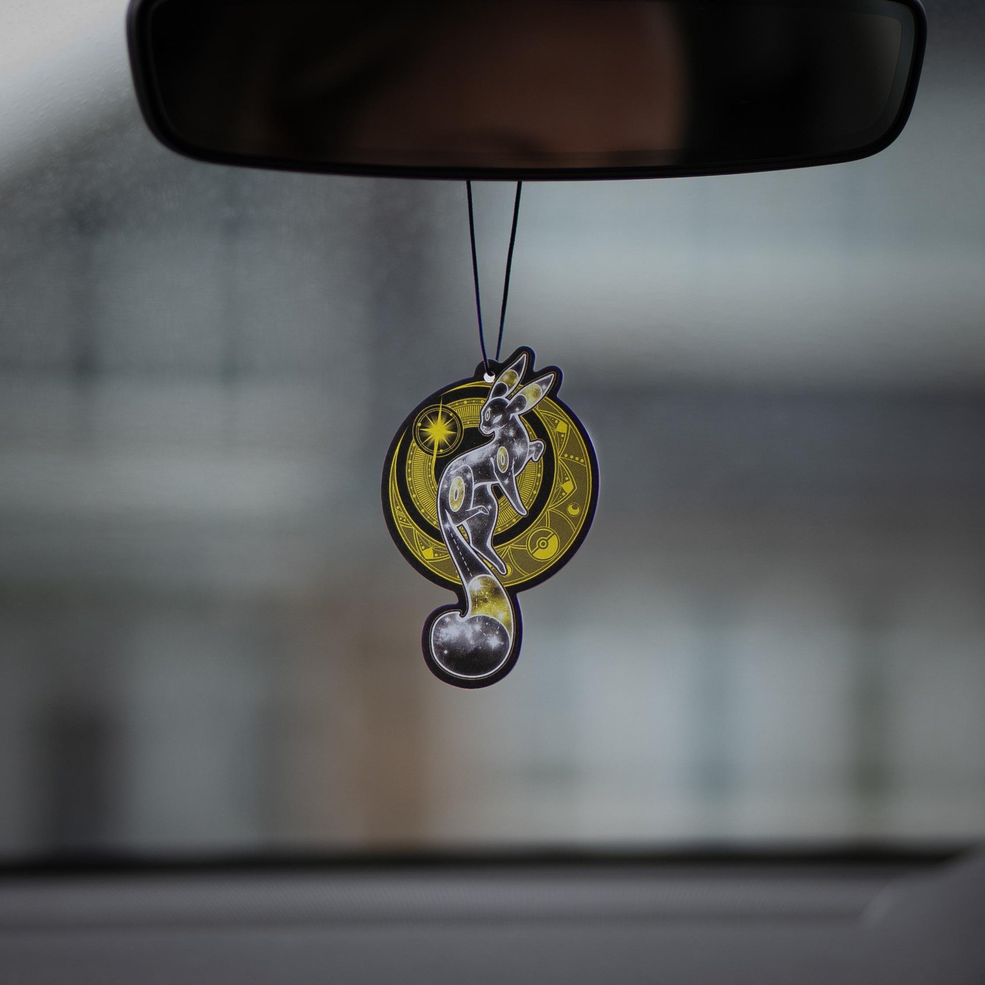 Dark Fox Air Freshener - Double Sided - Moonflower Scent