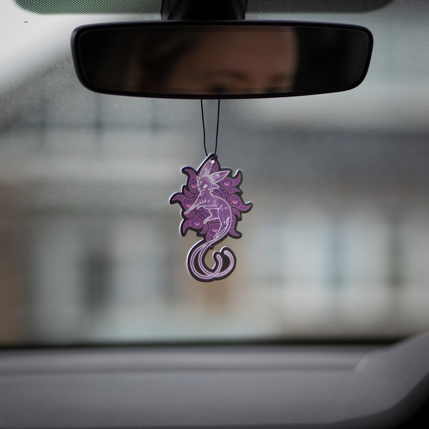 Psychic Fox Air Freshener - Double Sided - Orchid Scent