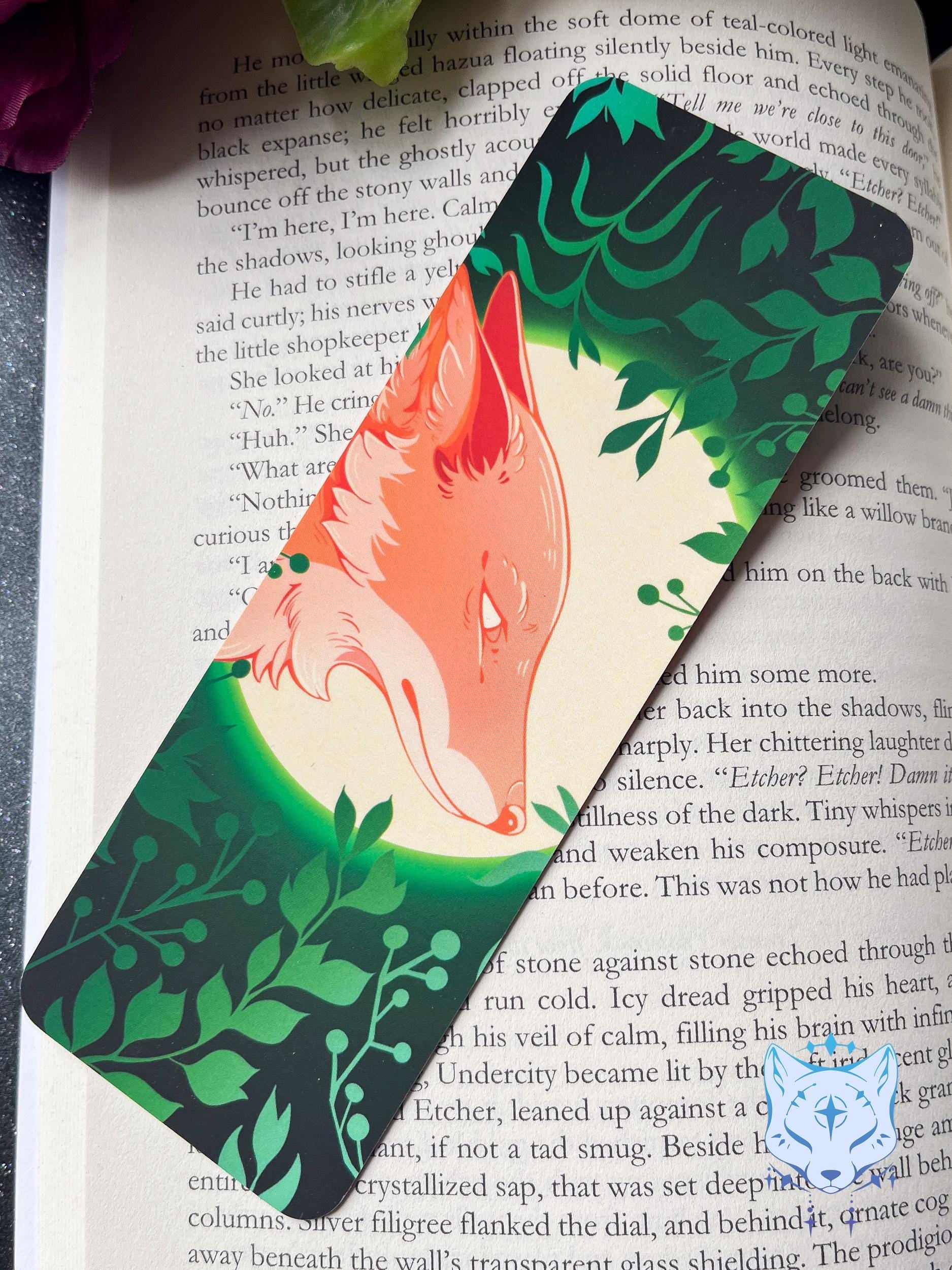 Forest Fox Paper Bookmarks