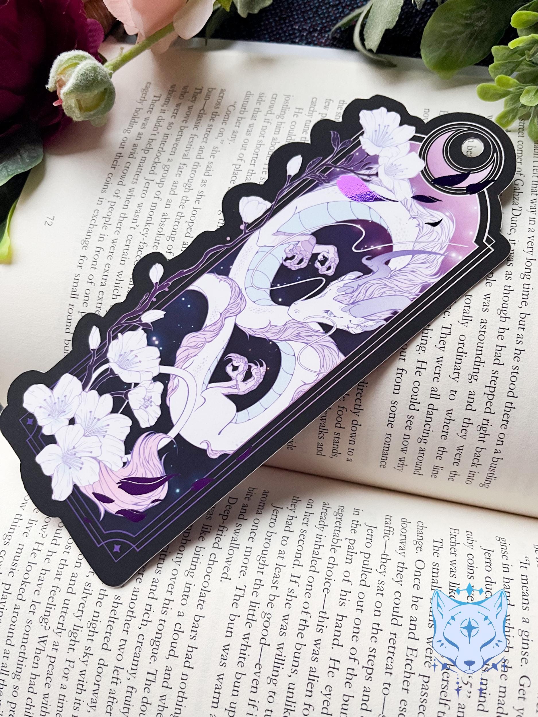 Asian Dragon Bookmark with foil detail