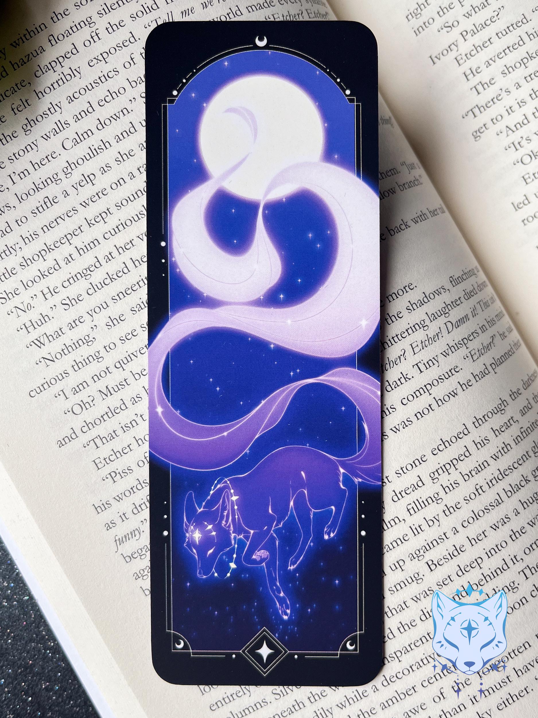 Celestial Fox Paper Bookmark