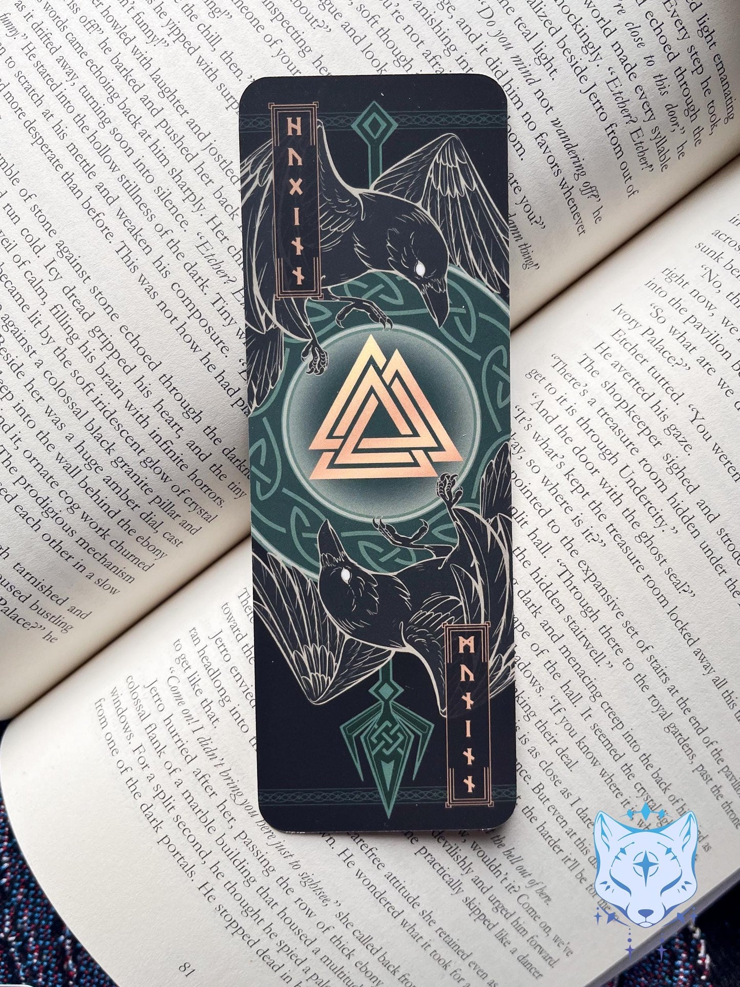 Norse Themed Paper Bookmarks
