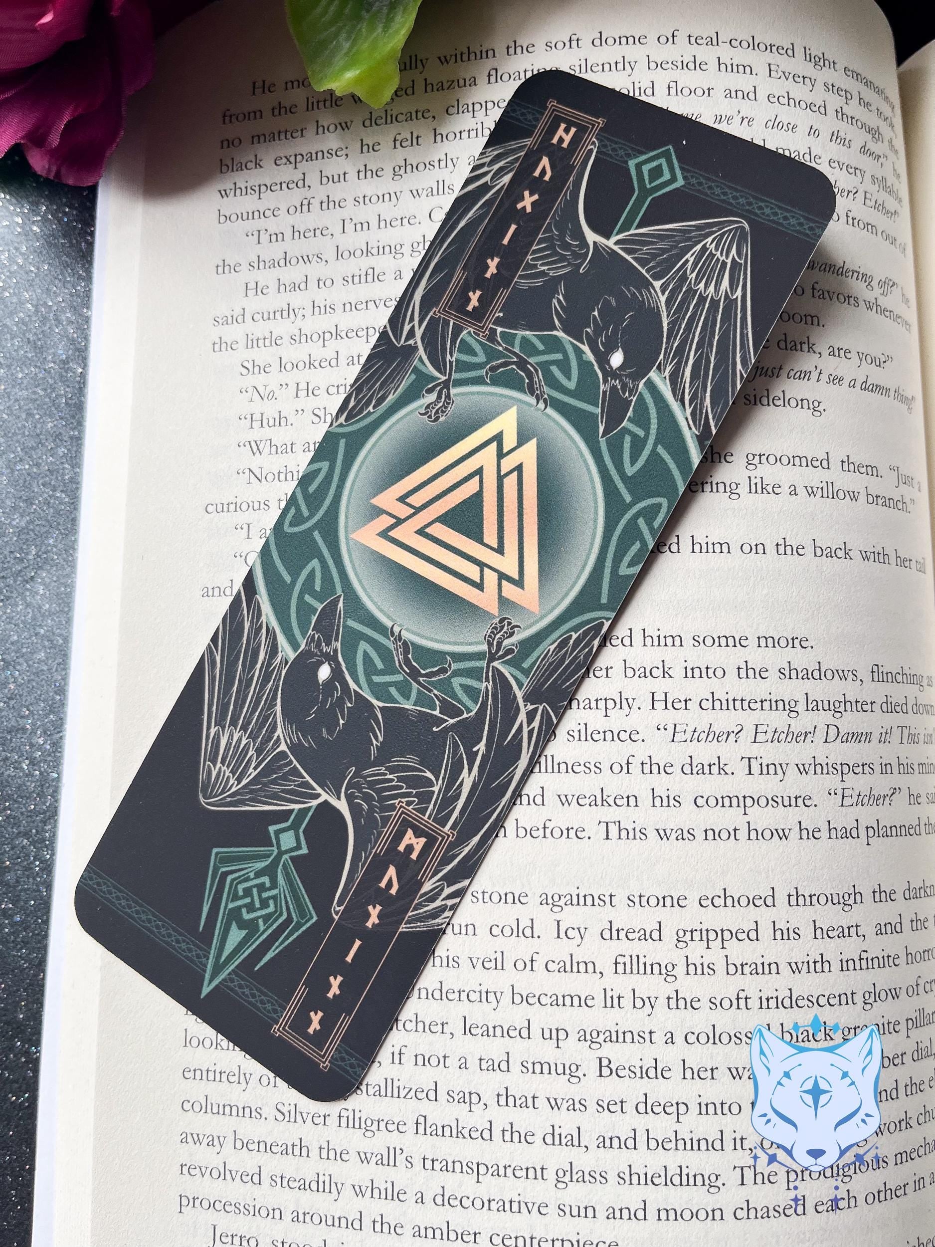 Norse Themed Paper Bookmarks