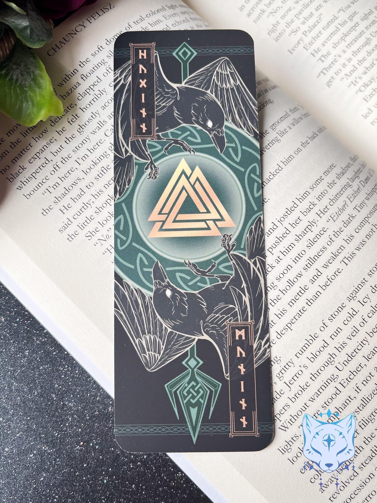 Norse Themed Paper Bookmarks