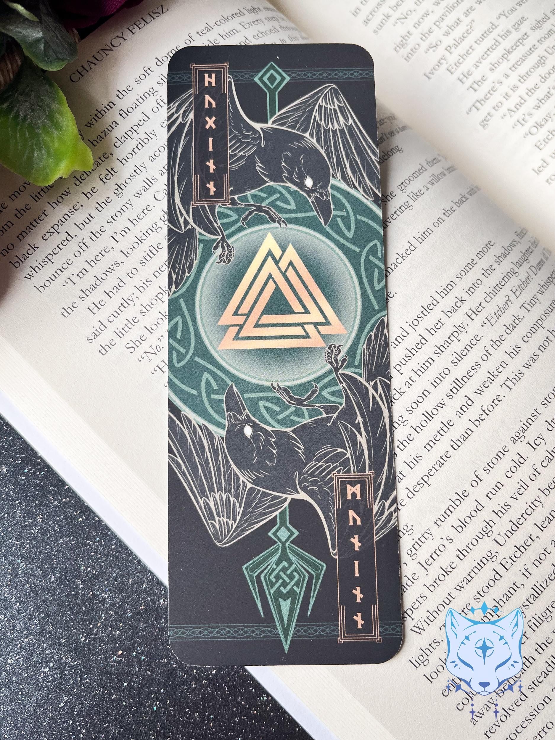 Norse Themed Paper Bookmarks