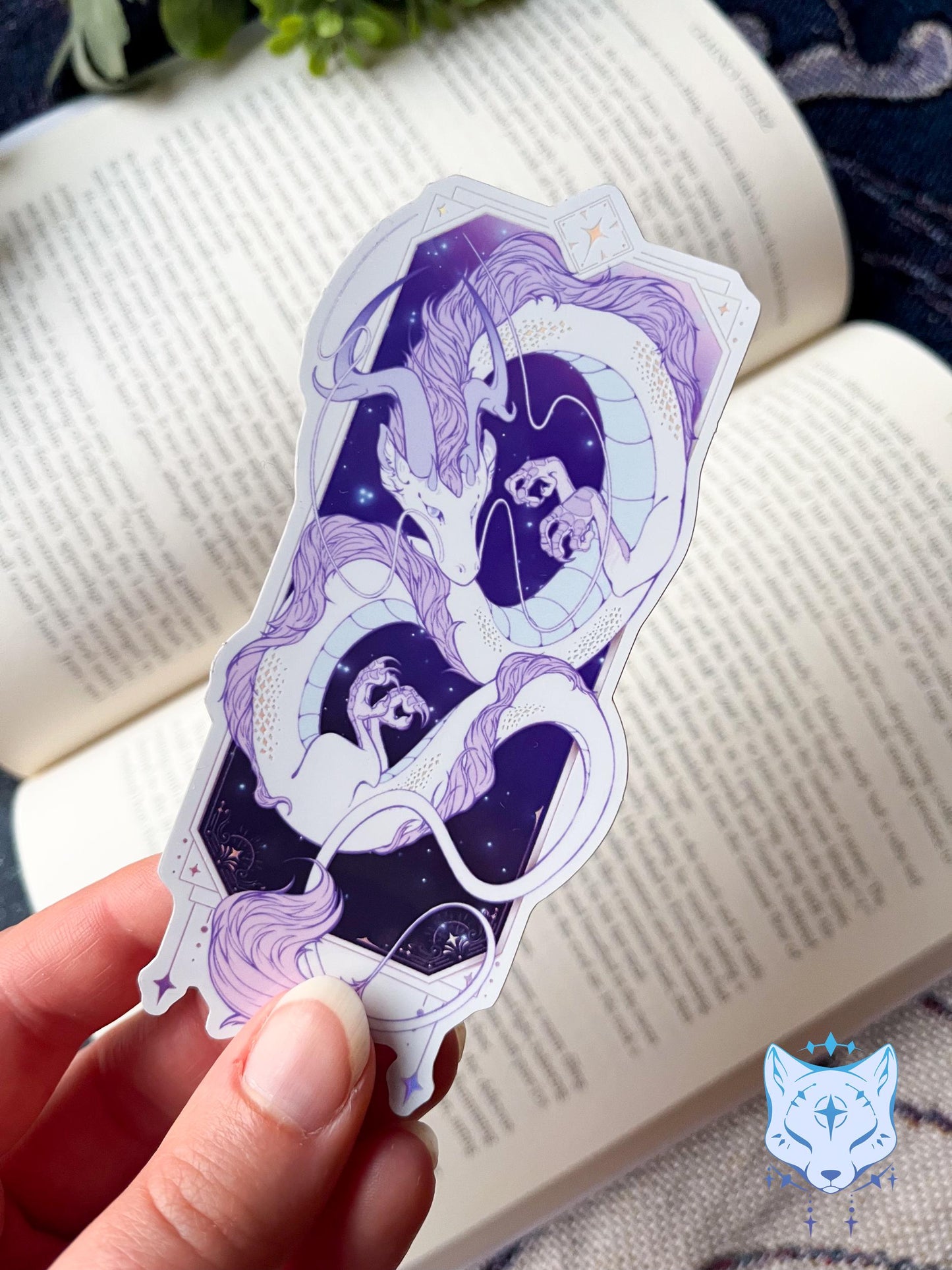 Dragon Stickers with subtle holo detail | 11.5cm tall