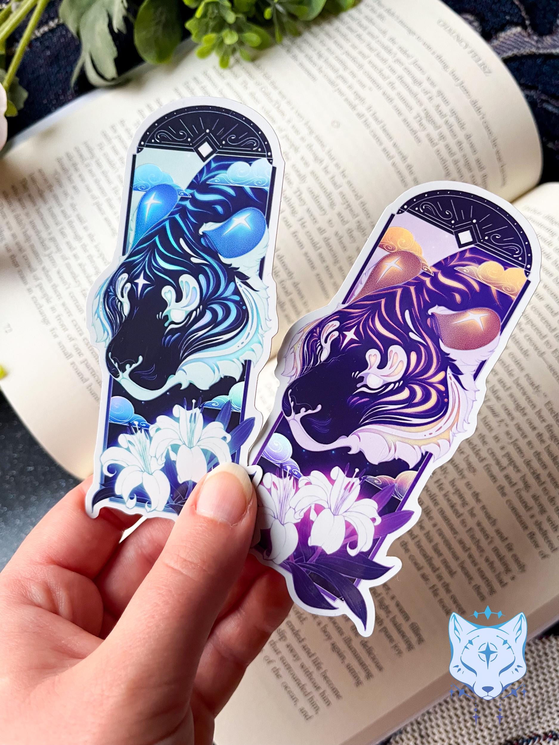 Celestial Tiger Holographic Stickers | 11.5cm tall