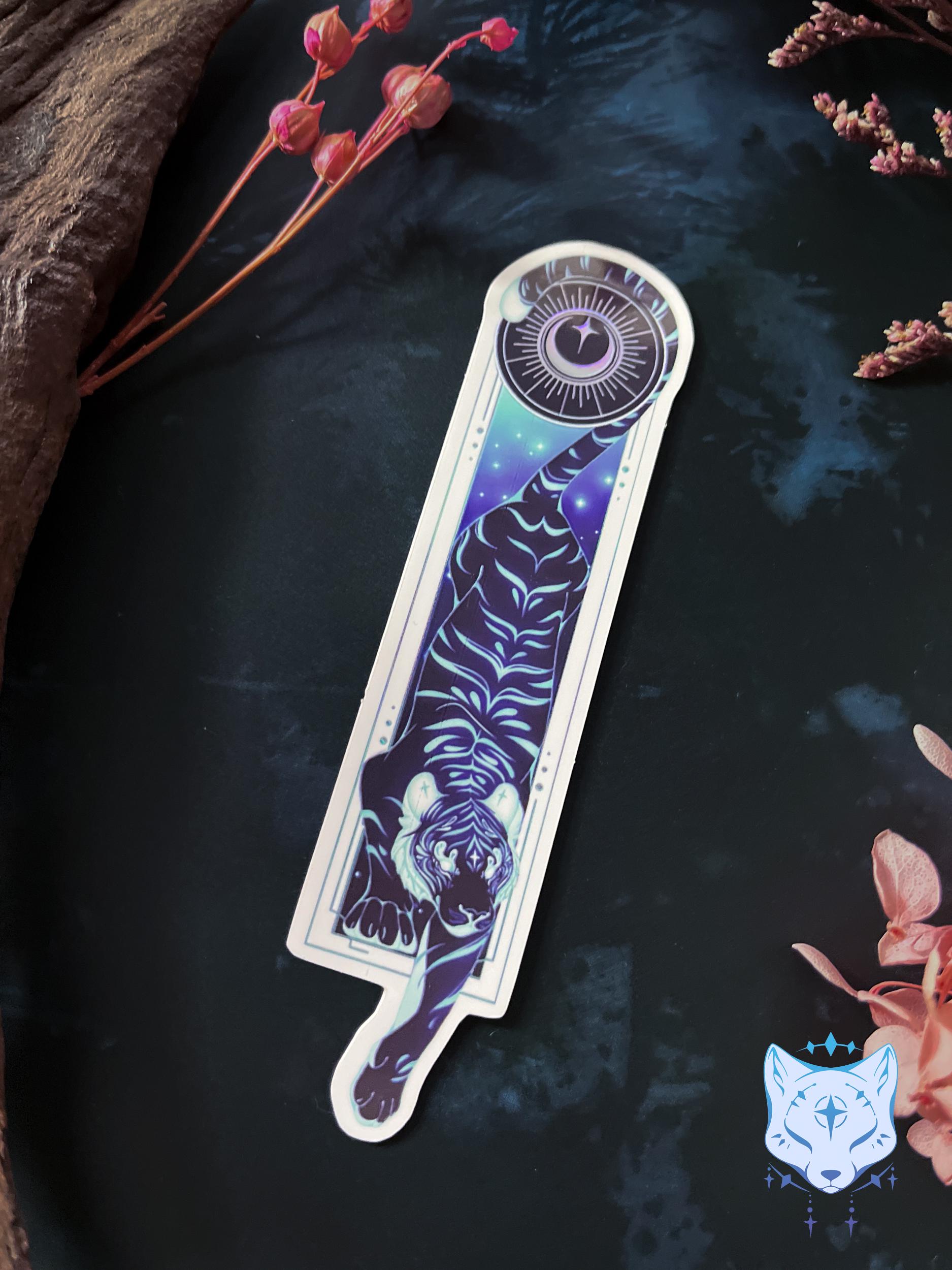 Celestial Tiger Stickers Holographic stickers | 11.5cm x 2.5cm