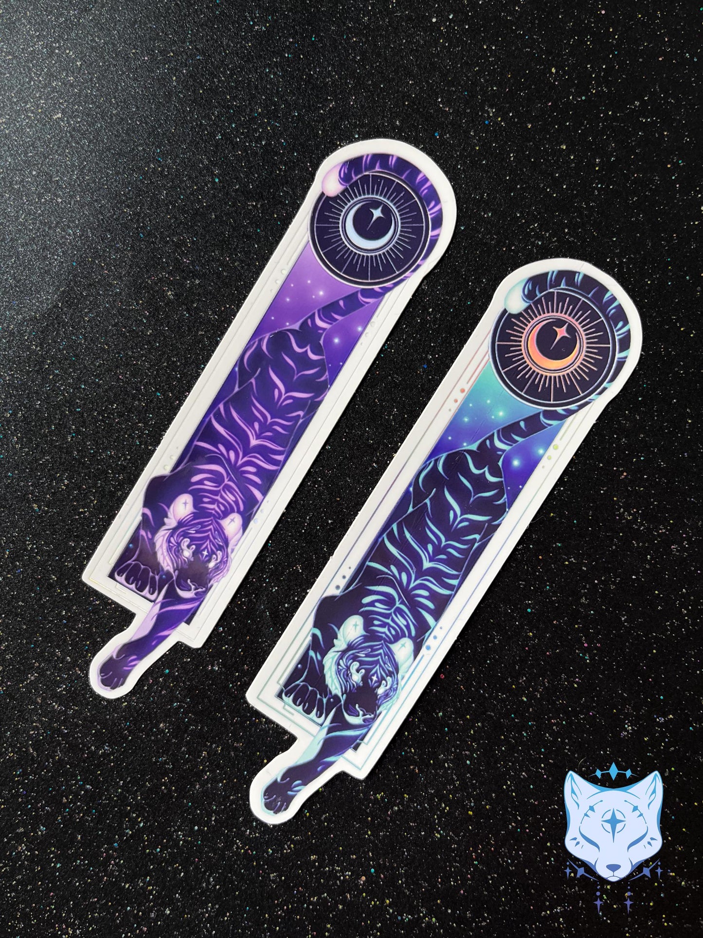 Celestial Tiger Stickers Holographic stickers | 11.5cm x 2.5cm