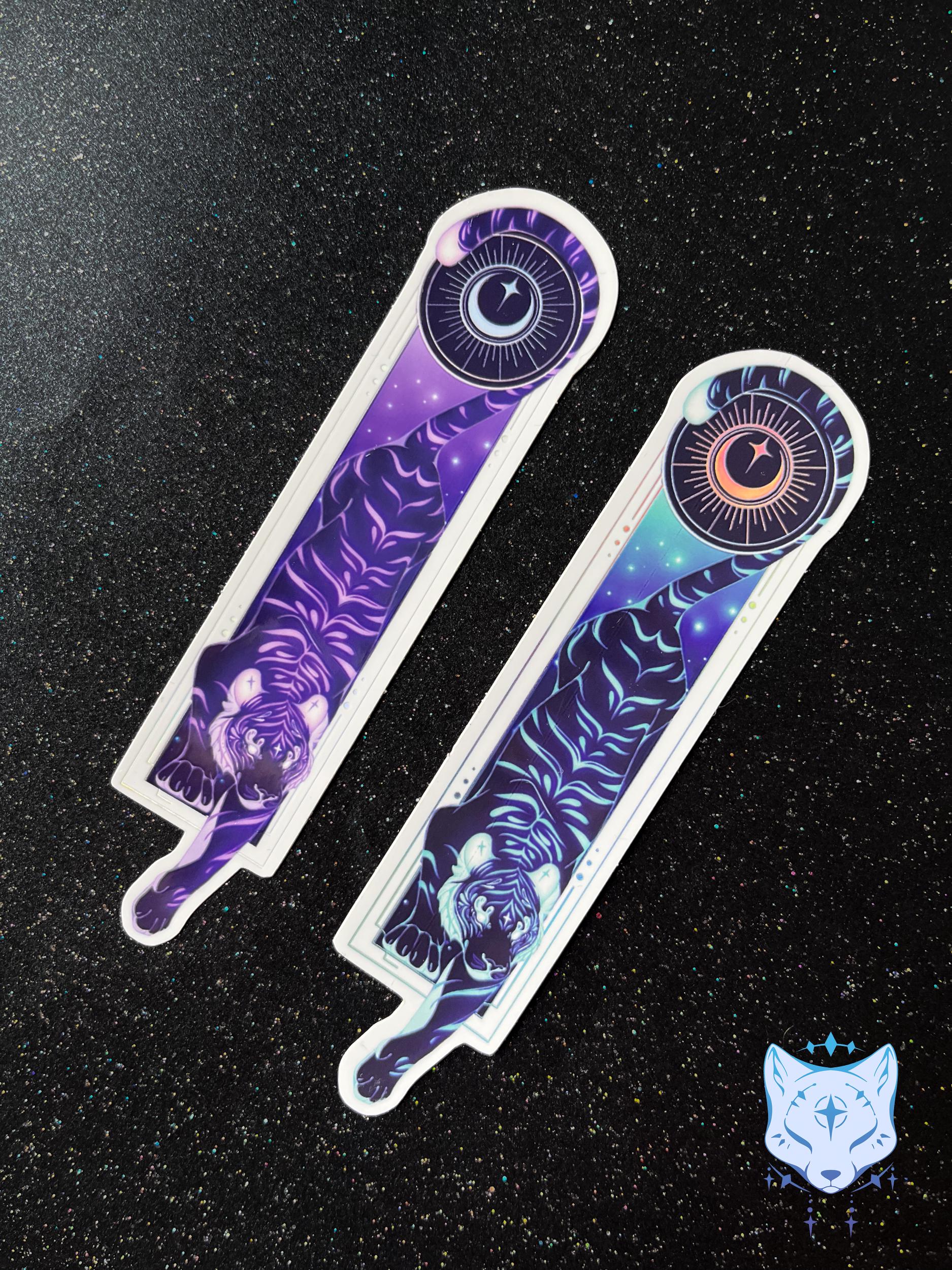 Celestial Tiger Stickers Holographic stickers | 11.5cm x 2.5cm