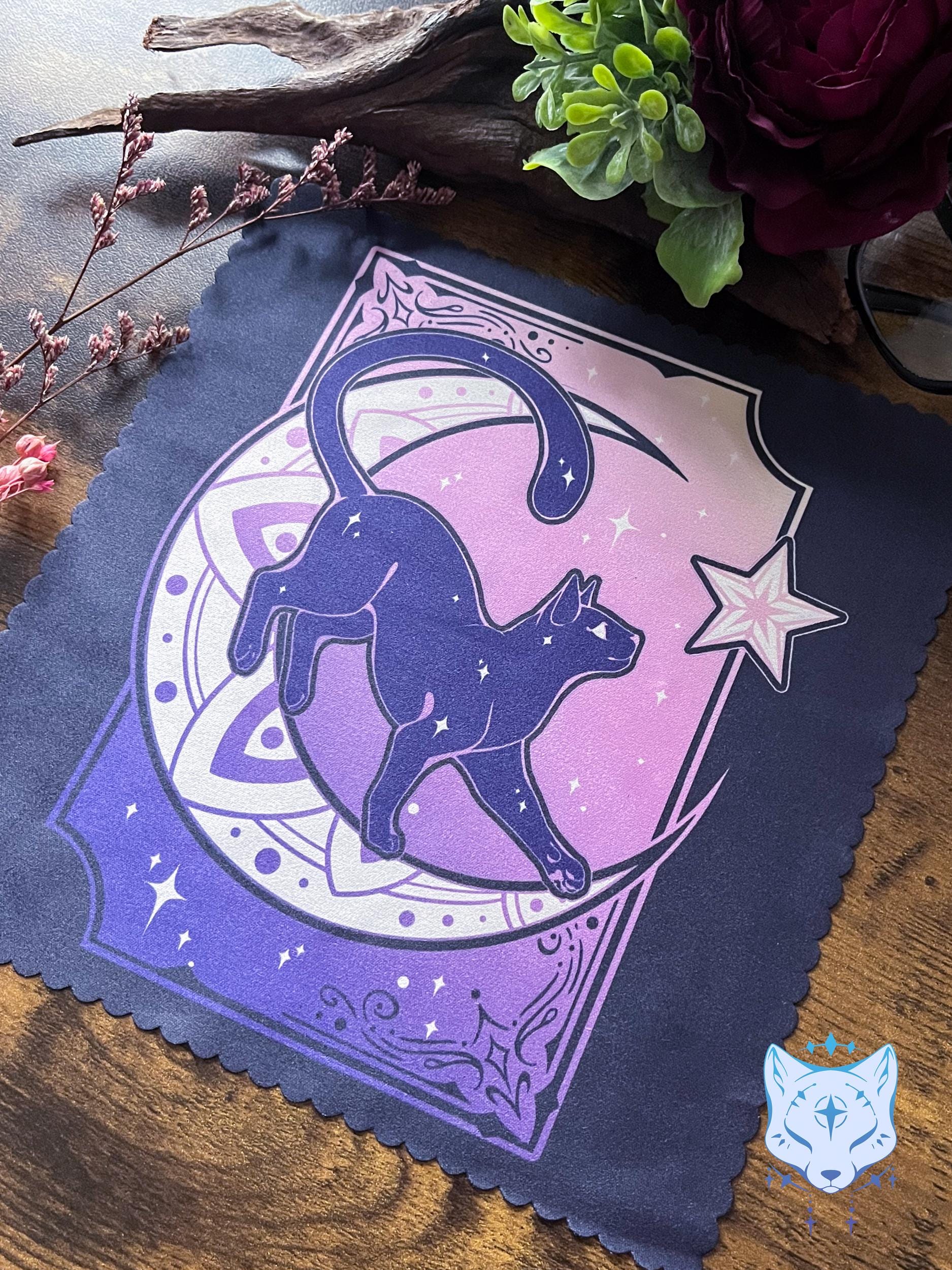 Lunar Cat Microfibre Lens Cloth: Double Sided