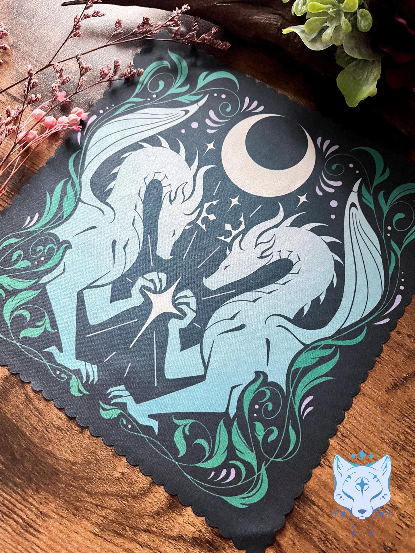 Celestial Dragons Microfibre Lens Cloth: Double Sided