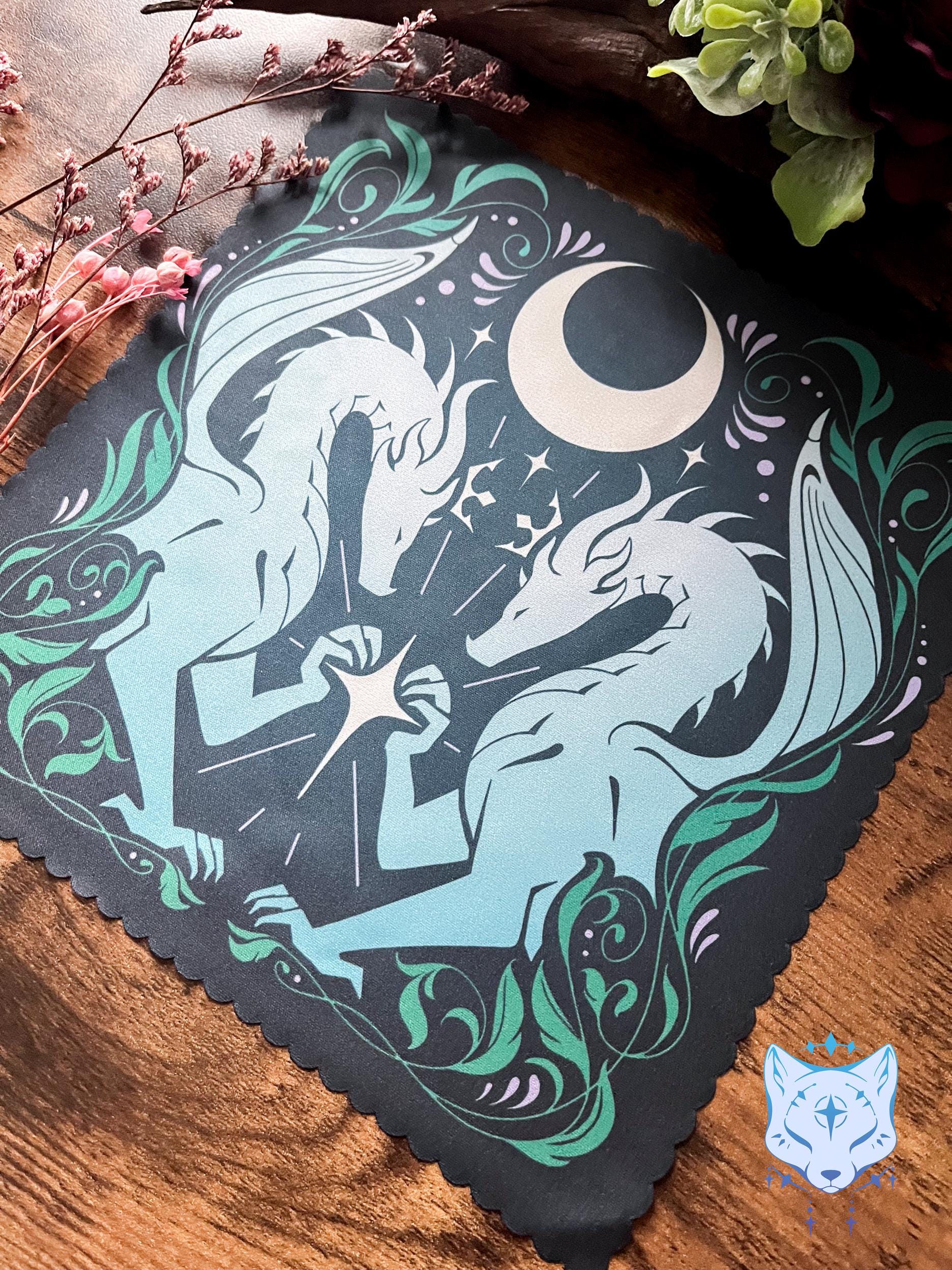 Celestial Dragons Microfibre Lens Cloth: Double Sided