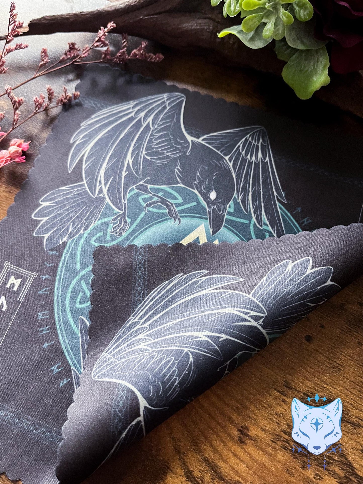 Odin's Ravens Microfibre Lens Cloth: Double Sided