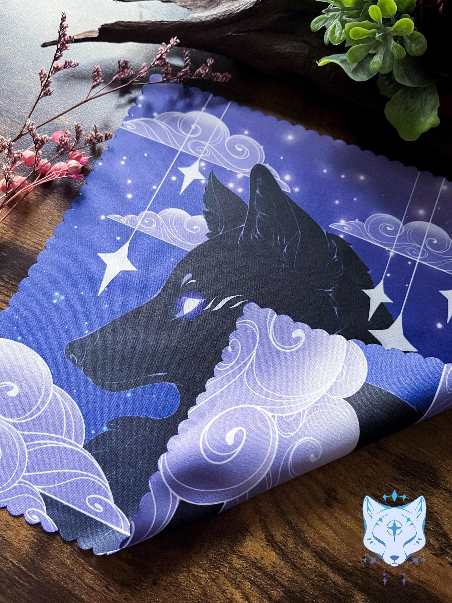 Lunar Fox Microfibre Lens Cloth: Double Sided
