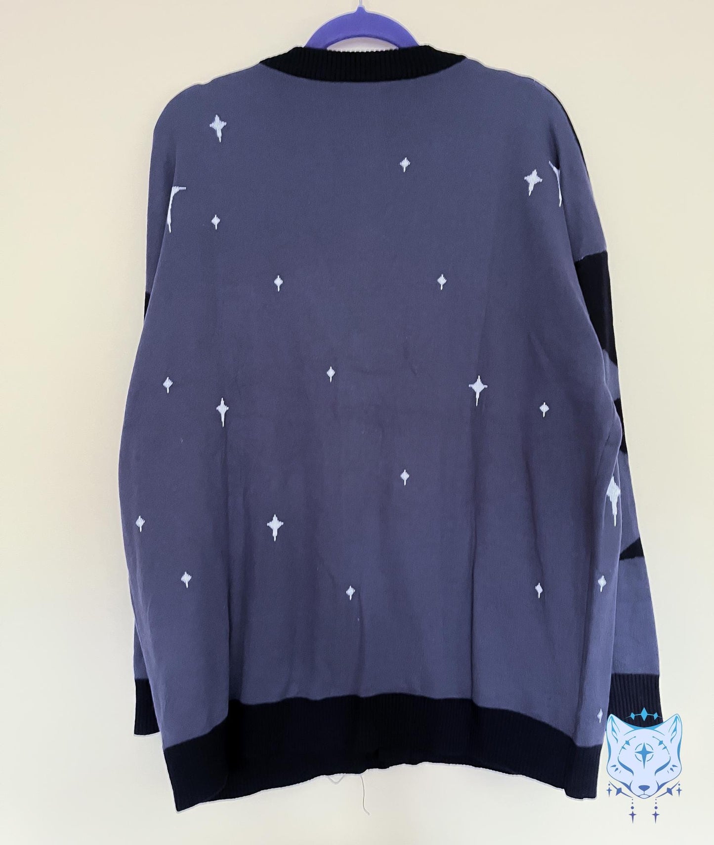 Grey Celestial Dragon Cardigan
