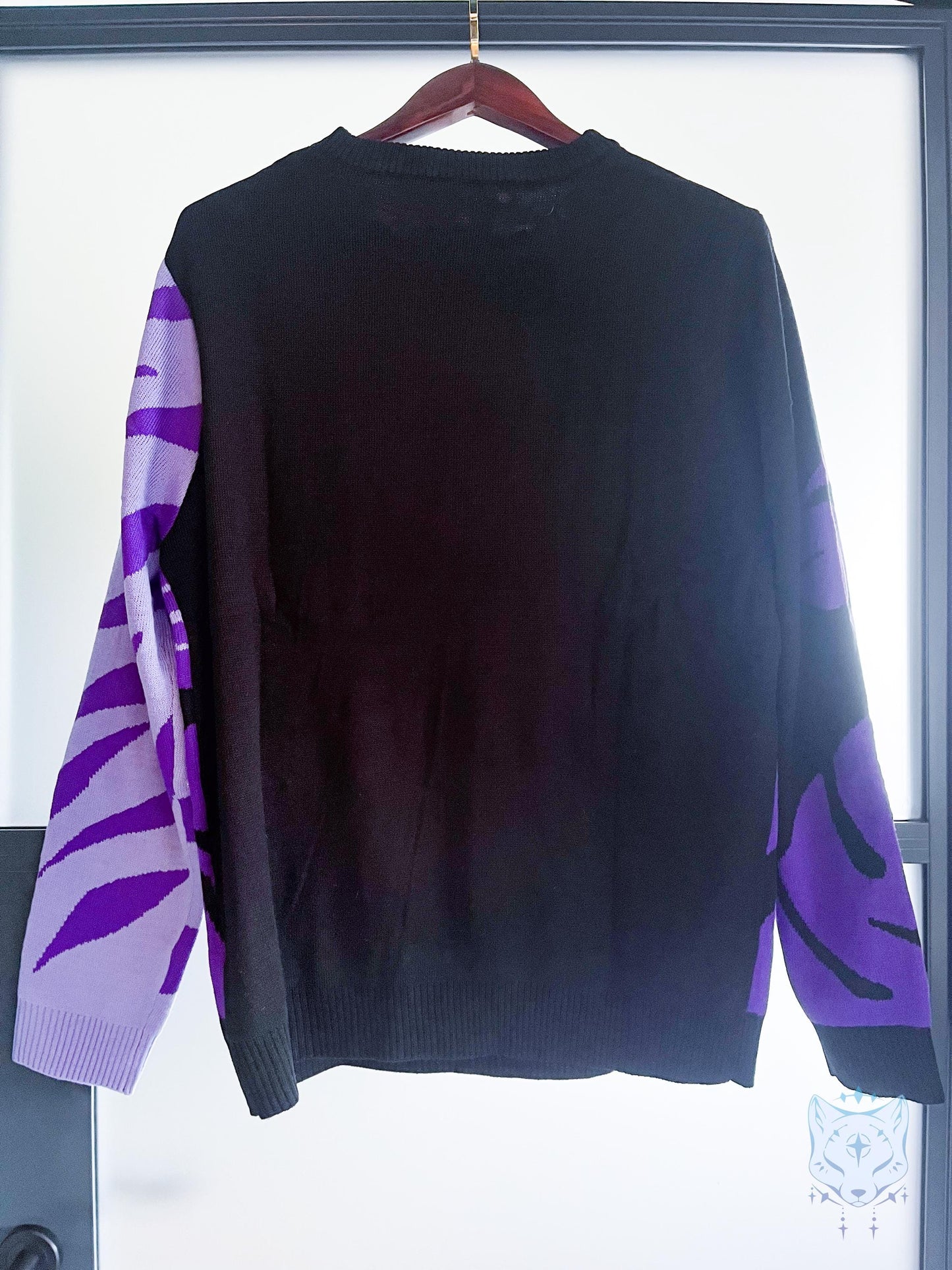 Celestial Purple Tiger Sweater