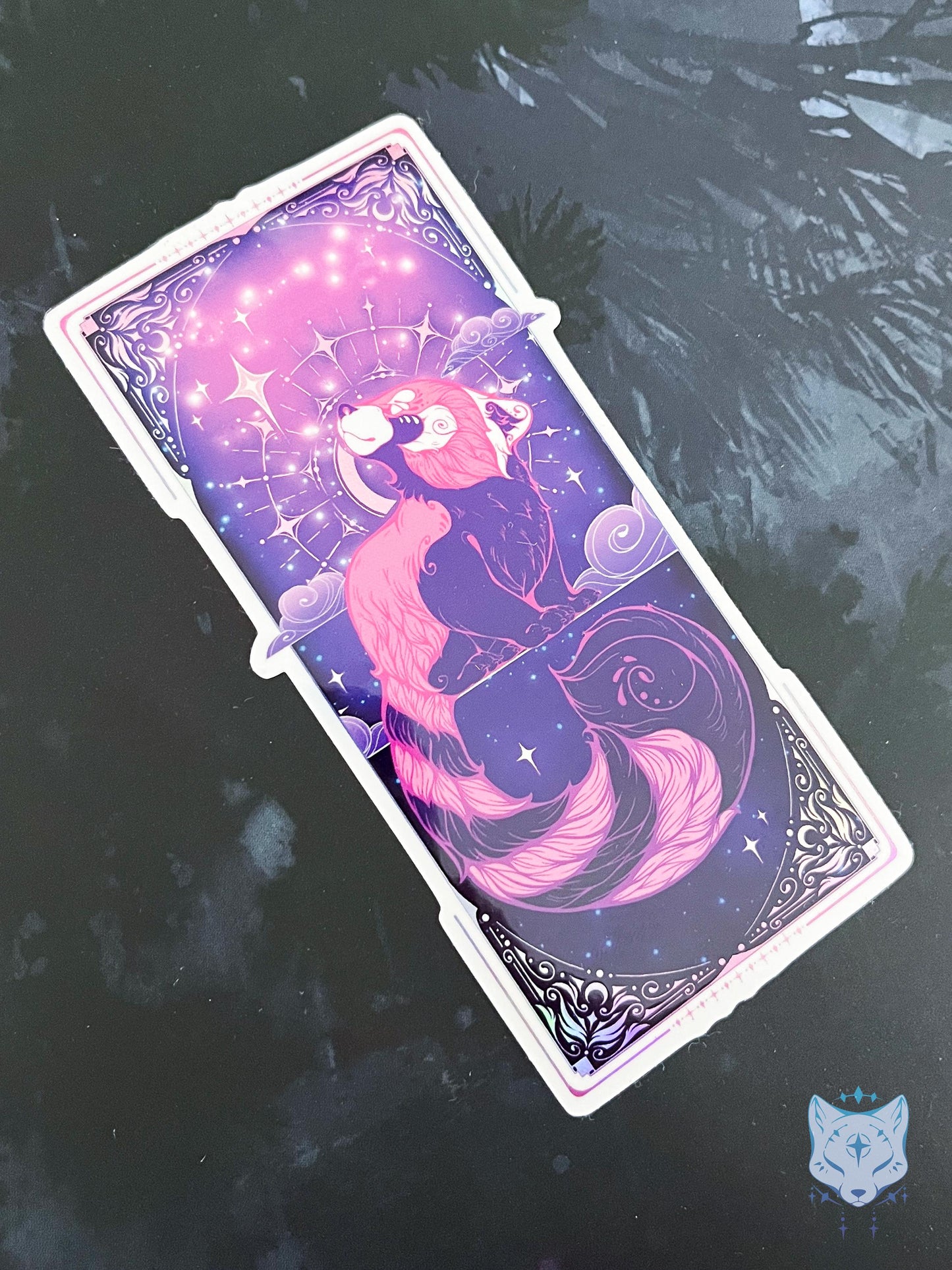 Red Panda Sticker | Holographic Sticker 11.5cm tall