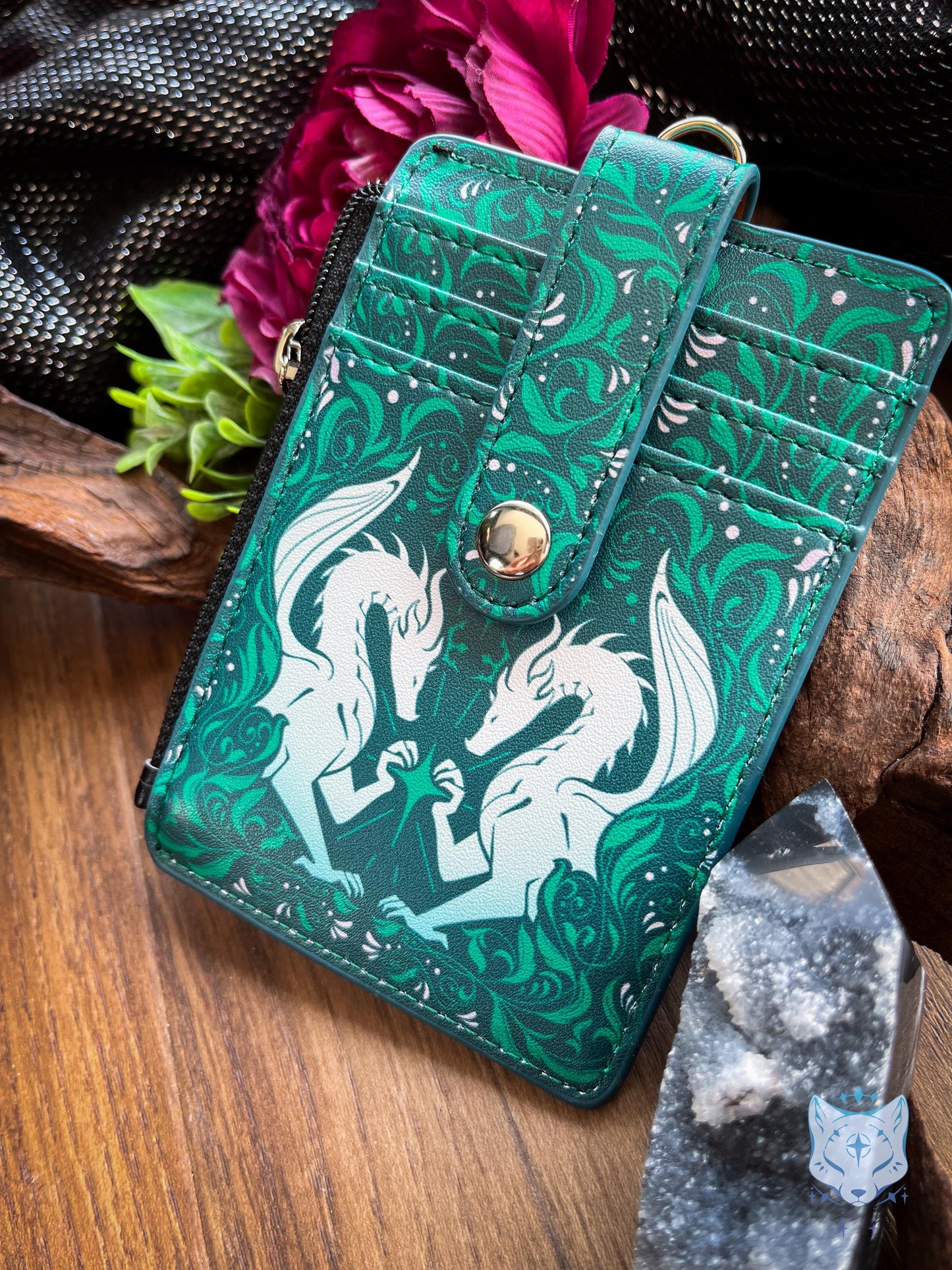 Forest Dragons Mini RFID Wallet