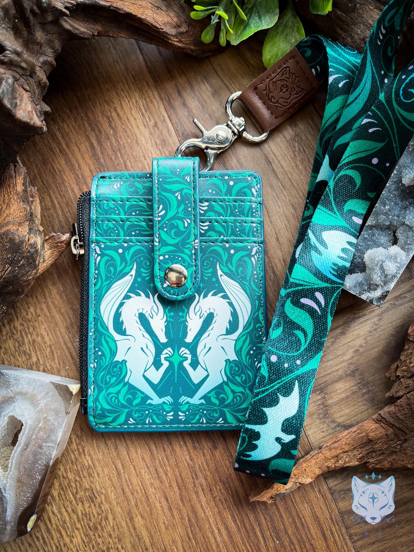 Forest Dragons Mini RFID Wallet