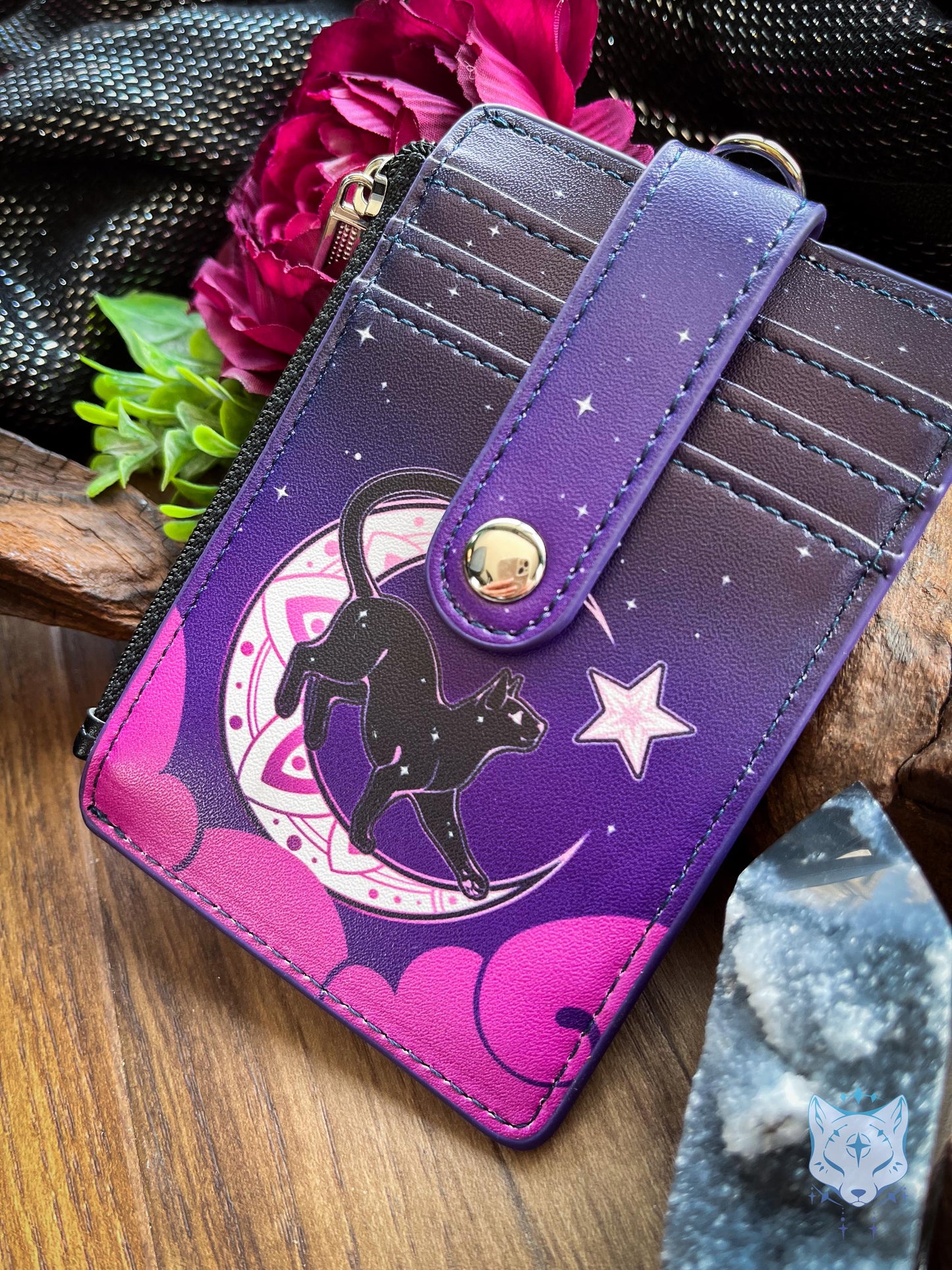 Lunar Cat Mini RFID Wallet