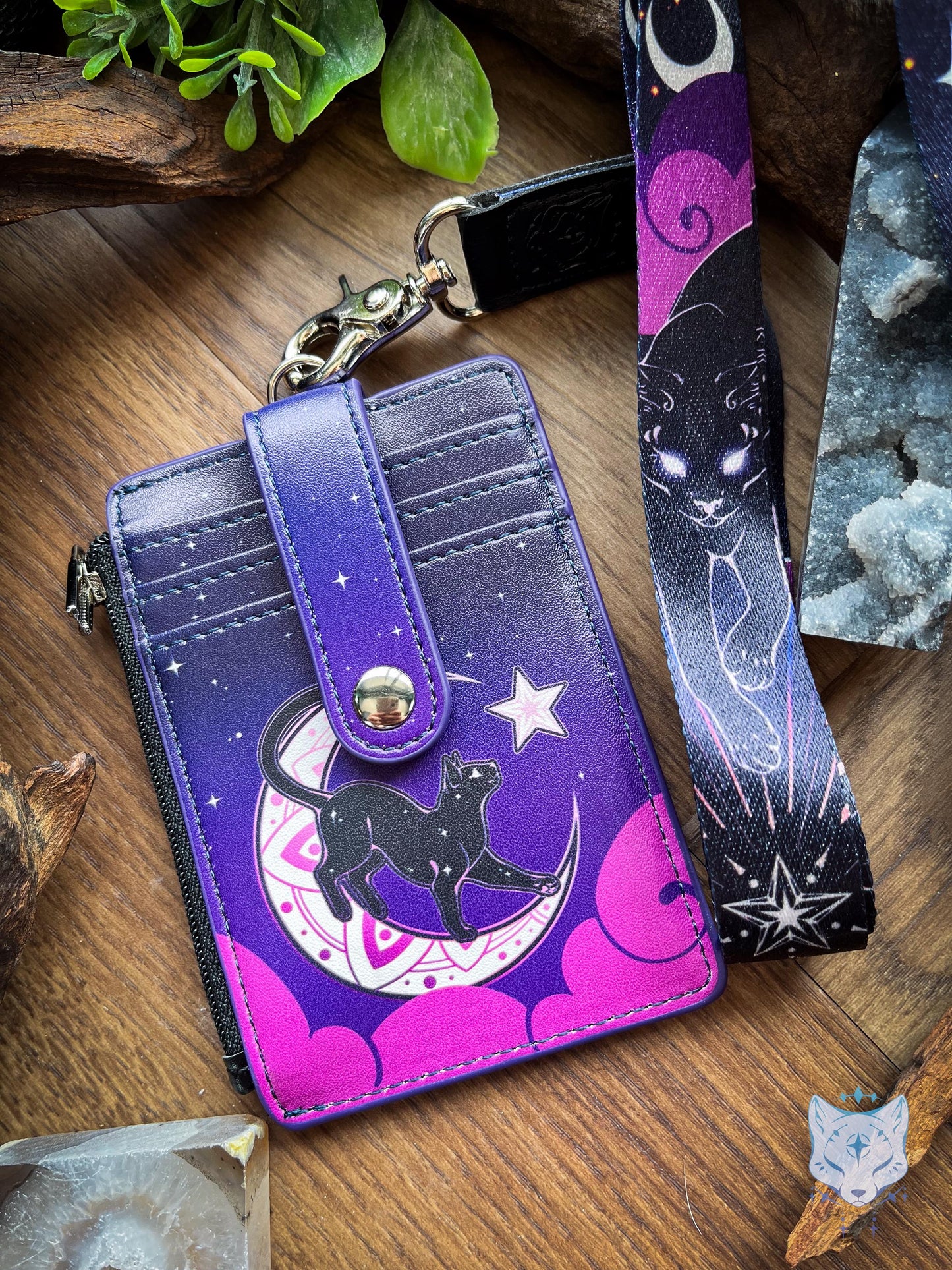 Lunar Cat Mini RFID Wallet