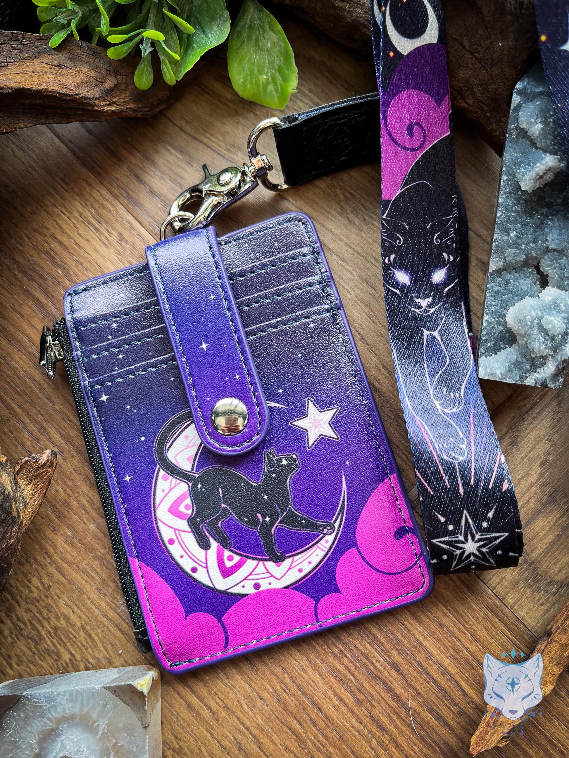 Lunar Cat Mini RFID Wallet
