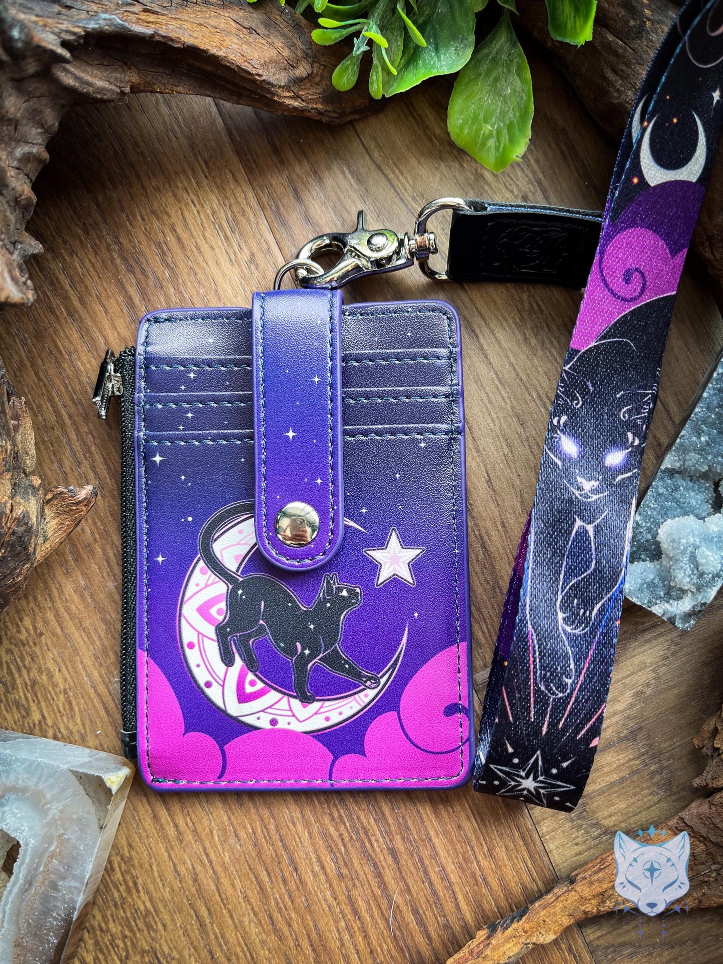 Lunar Cat Mini RFID Wallet