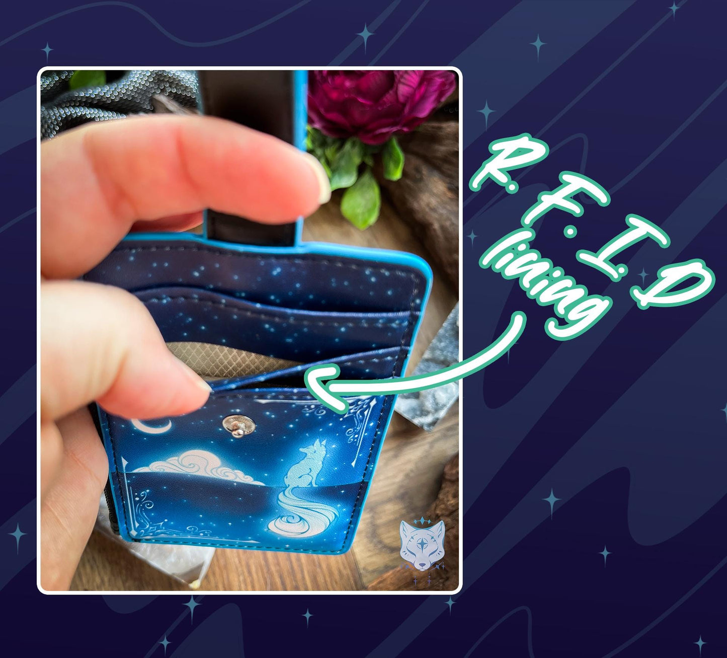Lunar Fox Mini RFID Wallet