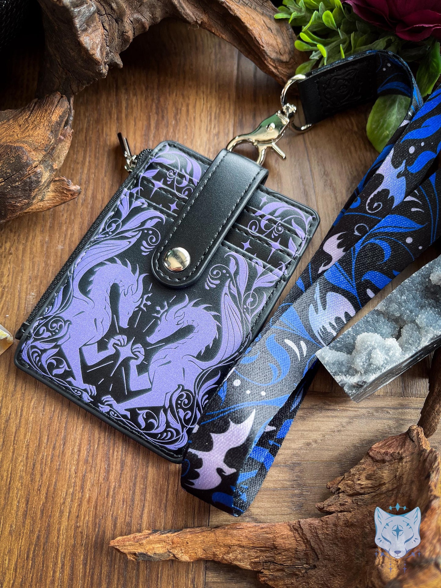 Forest Dragons Mini RFID Wallet