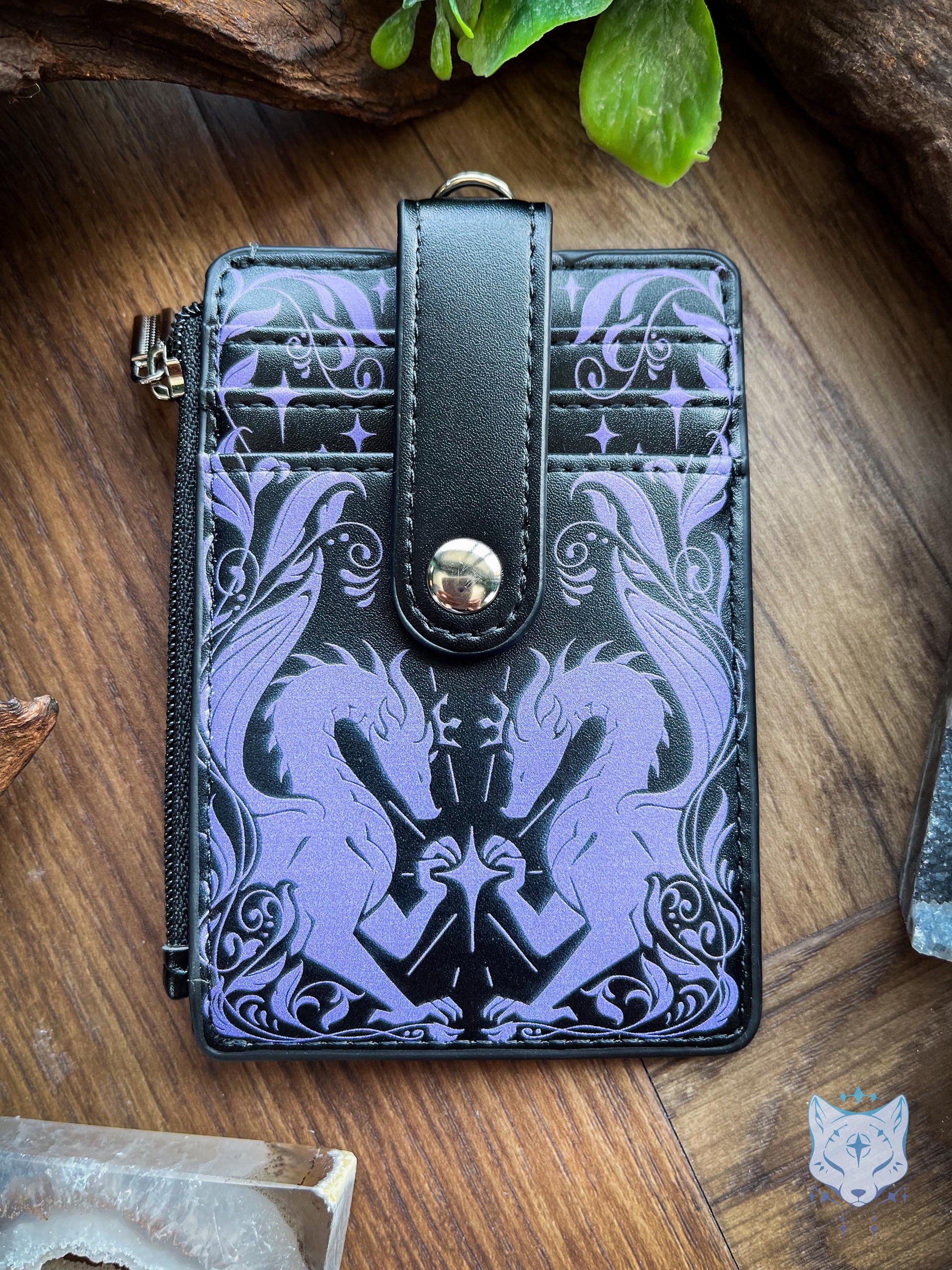 Forest Dragons Mini RFID Wallet