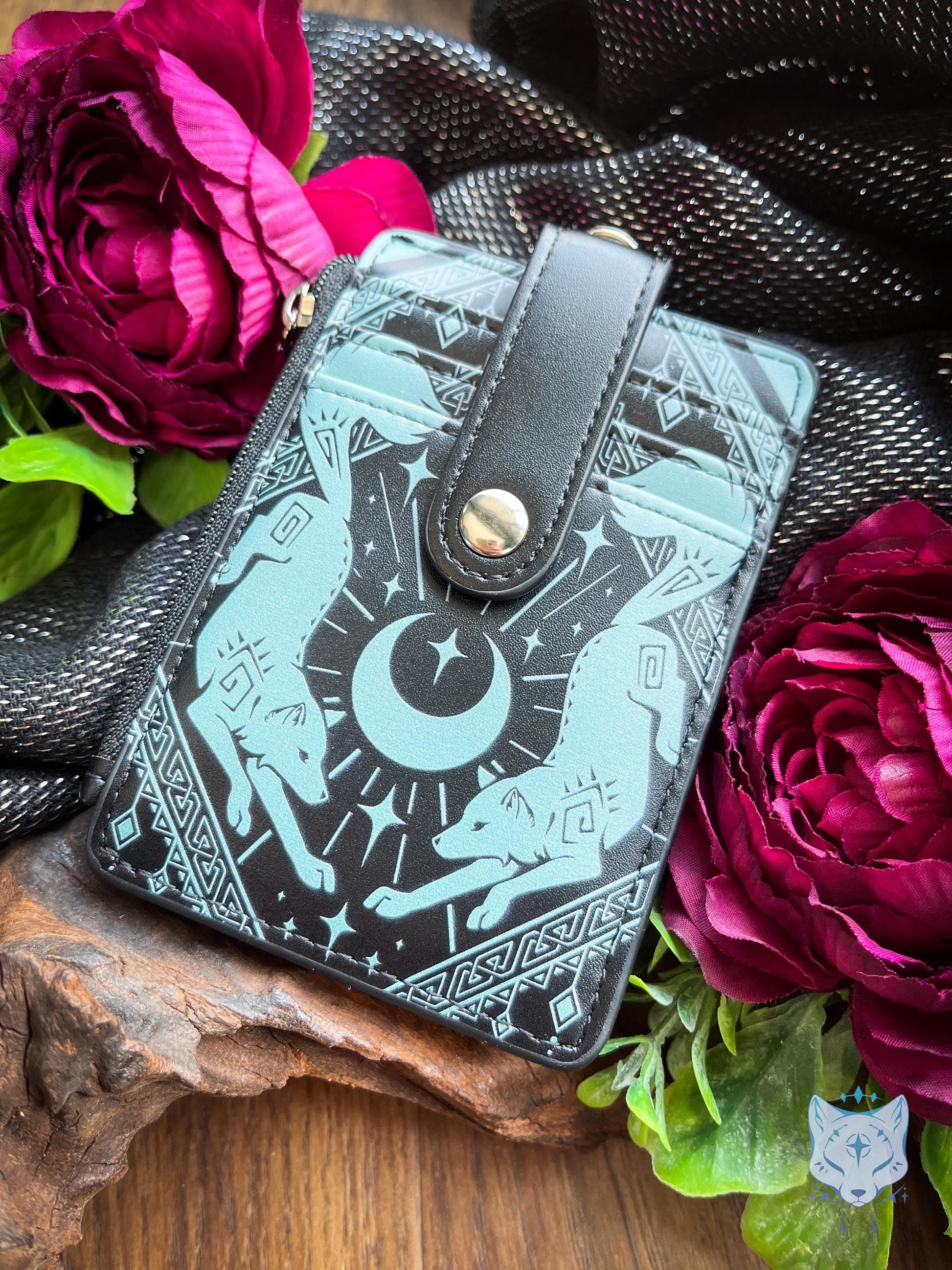 Lunar Wolves Mini RFID Wallet