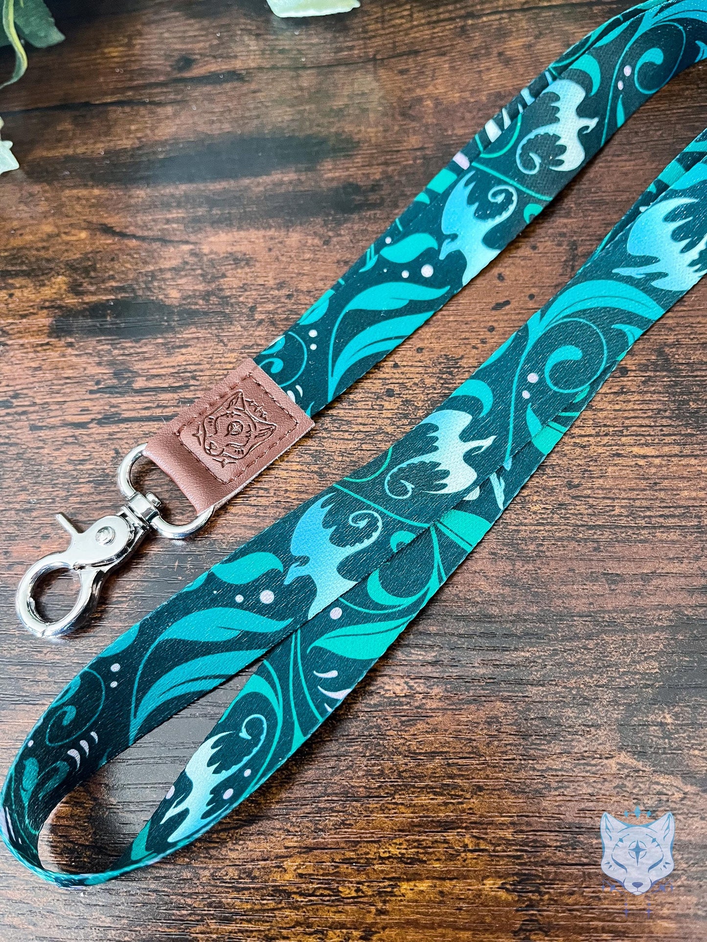 Lunar Cat Recycled Plastic Lanyard | rPET Lanyard | breakaway clasp