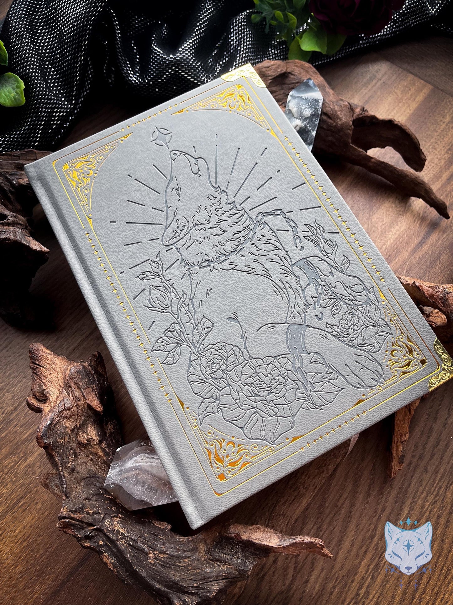 Howling Wolf PU Leather Notebook