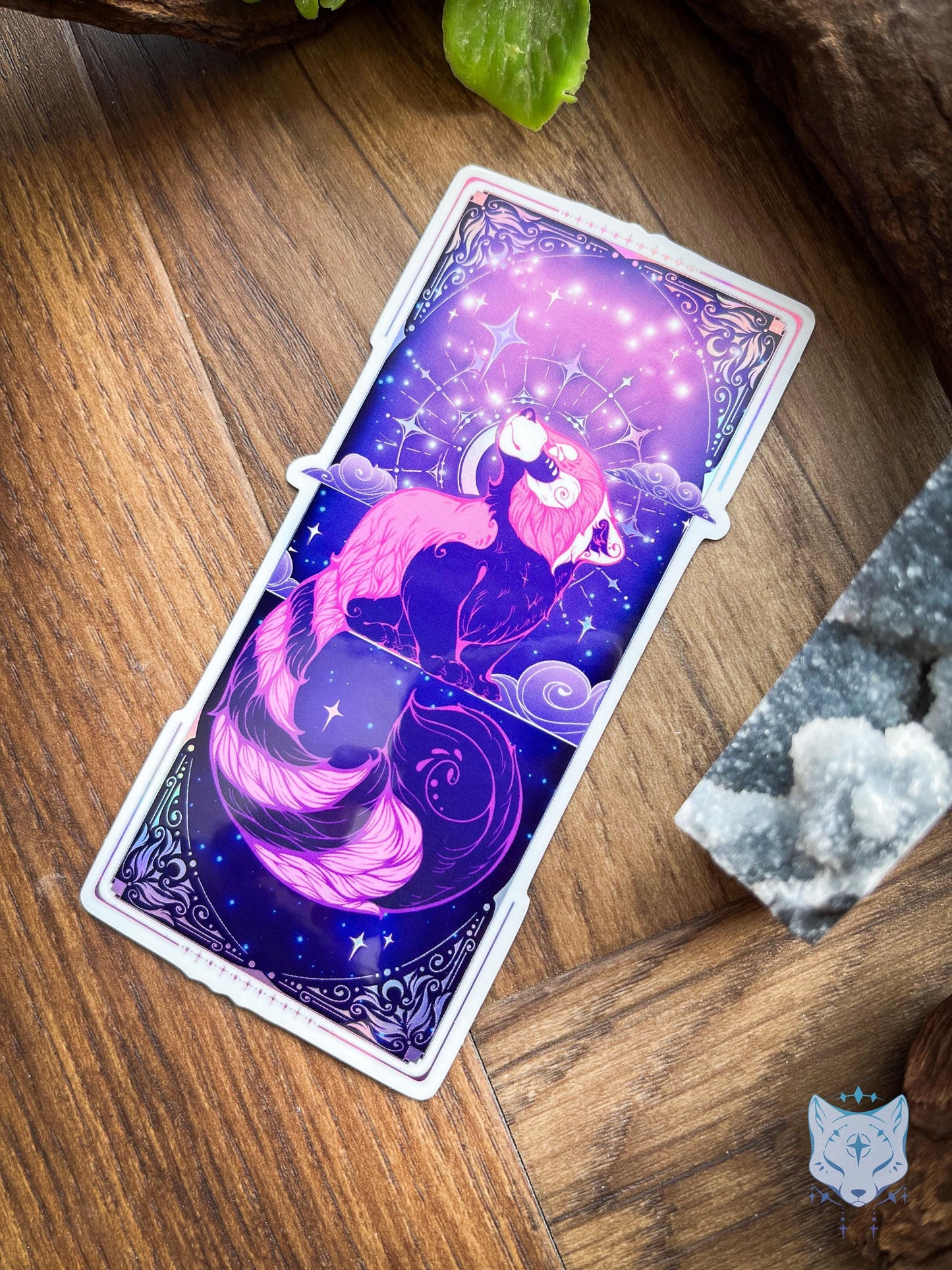 Red Panda Sticker | Holographic Sticker 11.5cm tall