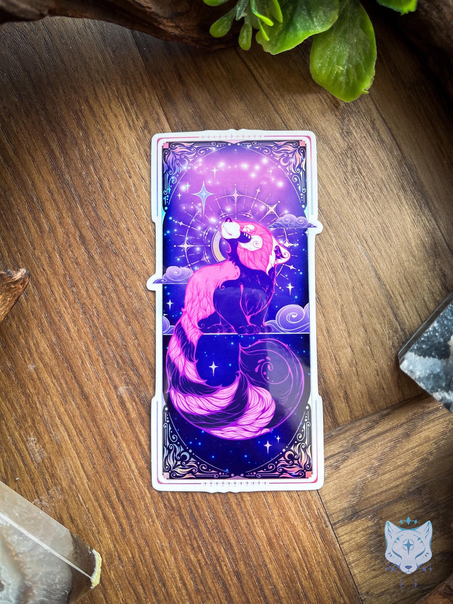 Red Panda Sticker | Holographic Sticker 11.5cm tall
