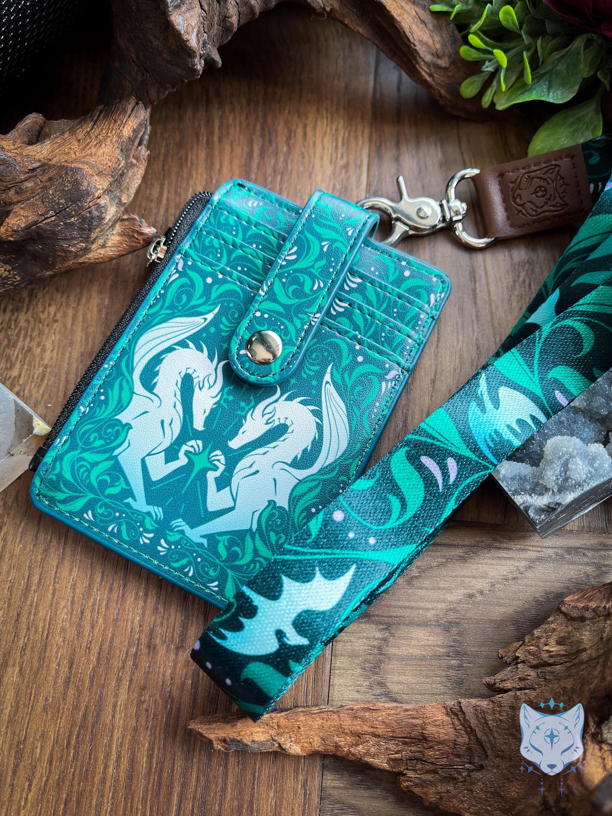 Forest Dragons Mini RFID Wallet