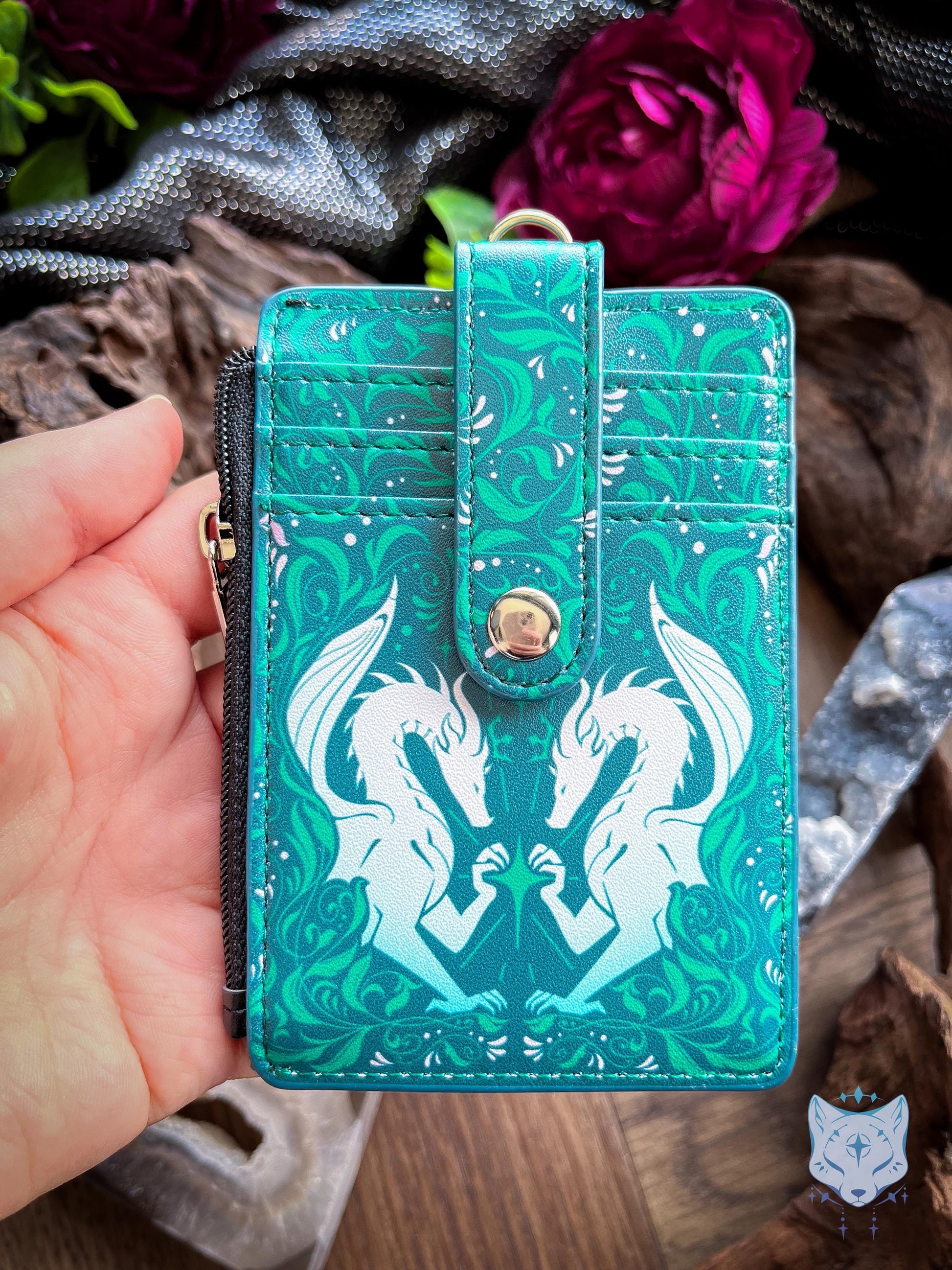 Forest Dragons Mini RFID Wallet