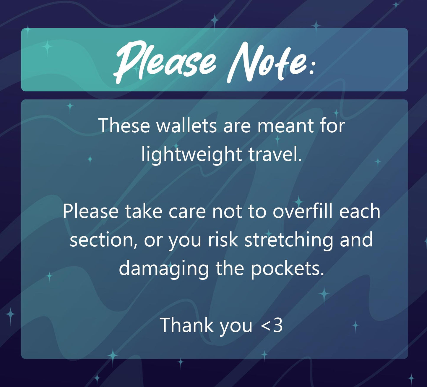 Lunar Wolves Mini RFID Wallet