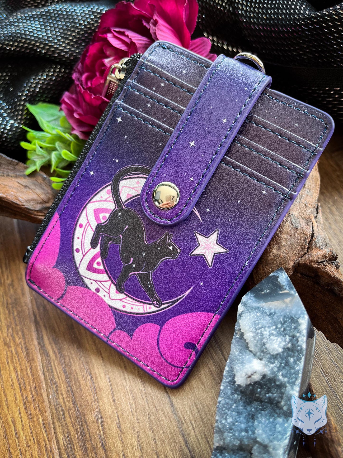 Lunar Cat Mini RFID Wallet