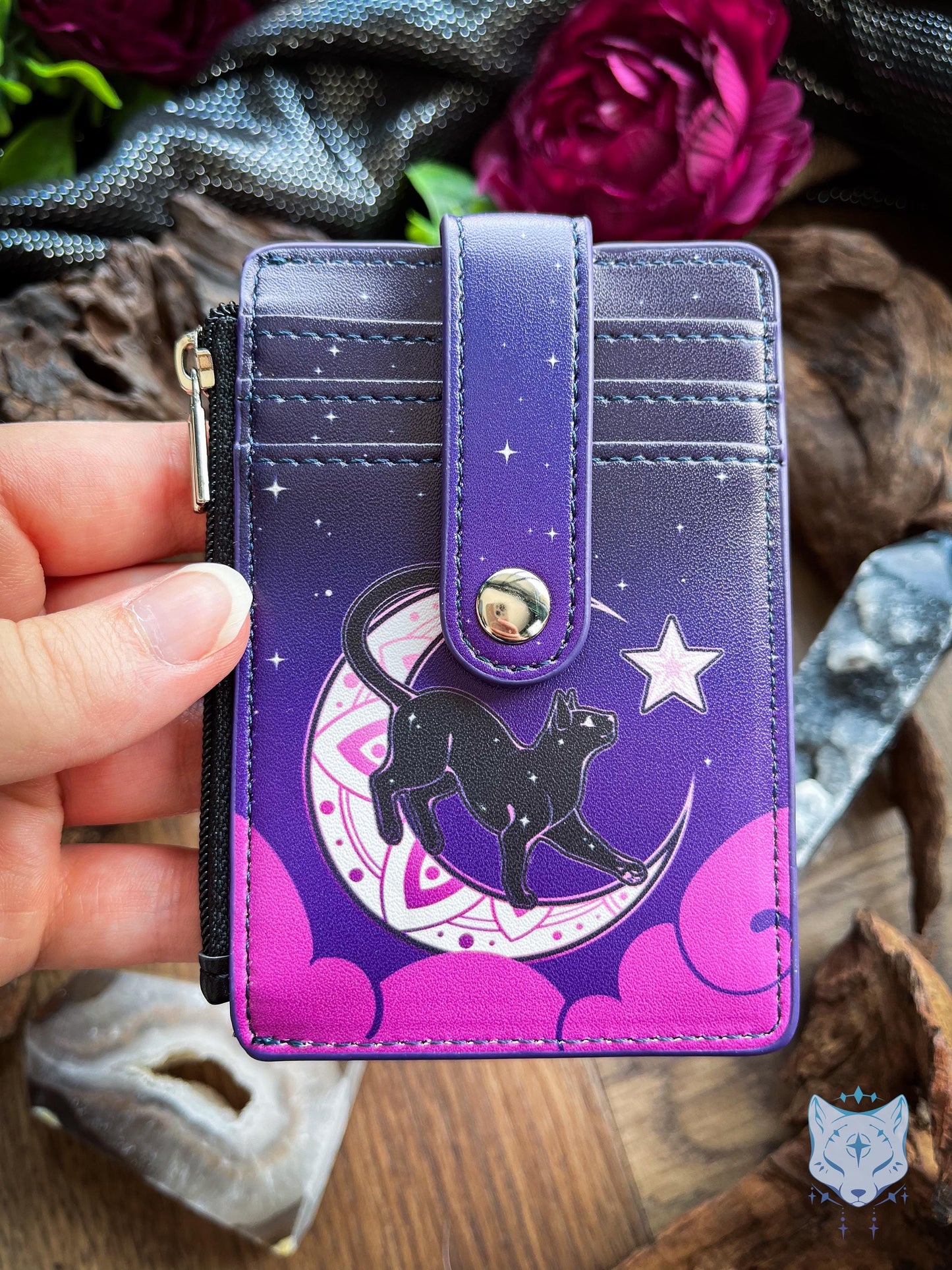 Lunar Cat Mini RFID Wallet