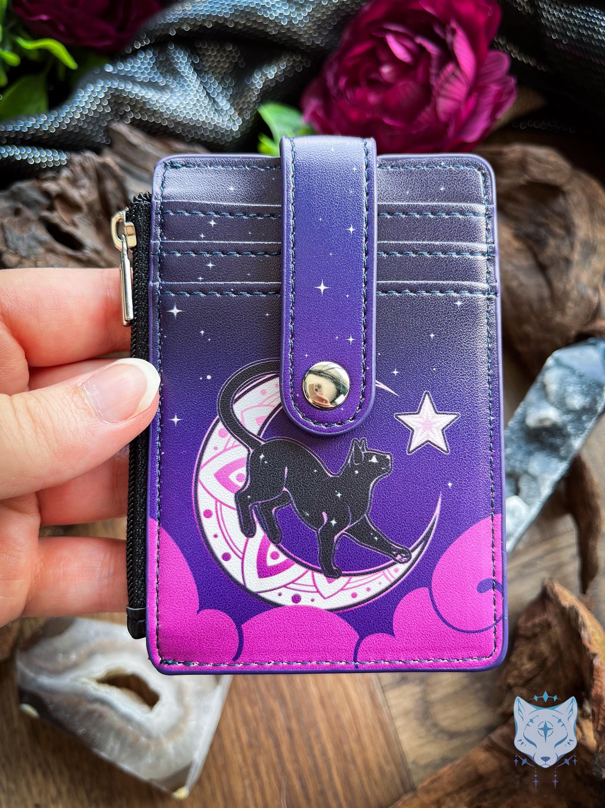 Lunar Cat Mini RFID Wallet